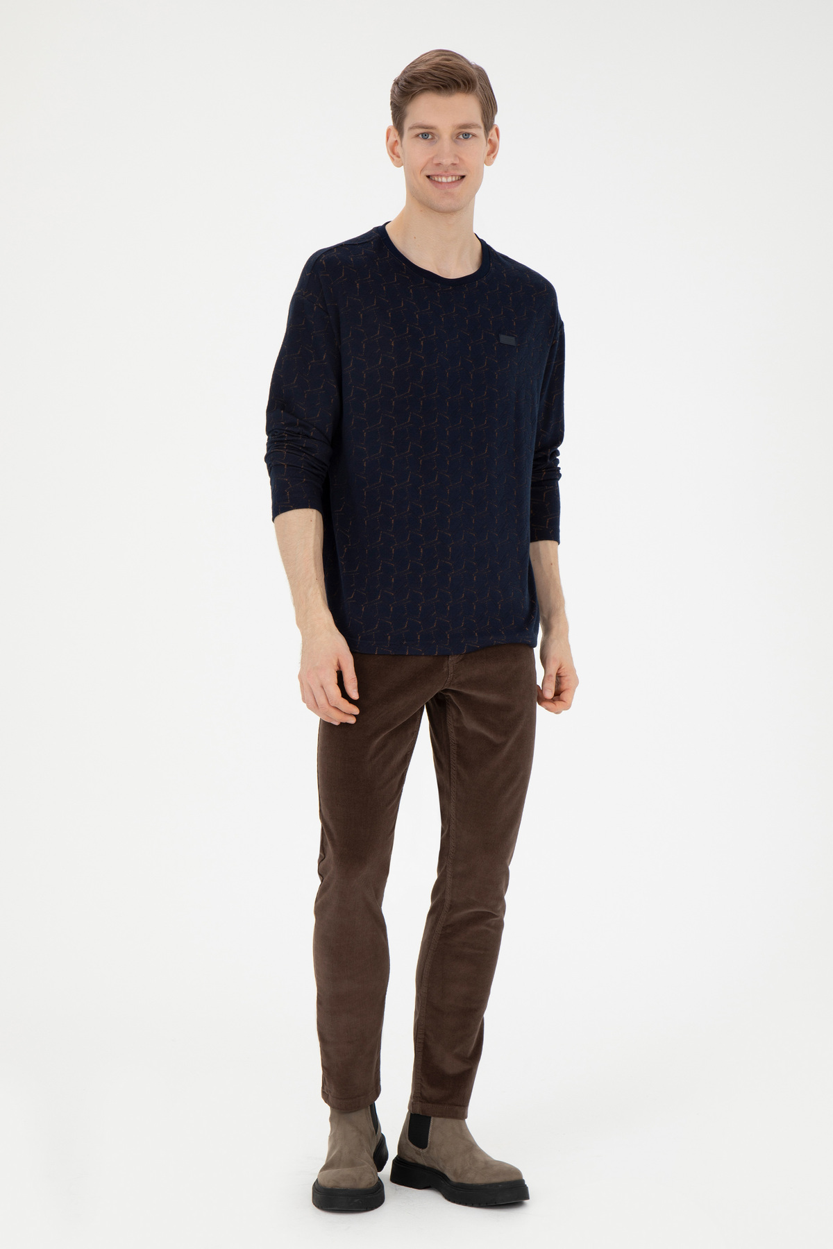 سویشرت مردانه یو اس پولو | 972718 U.S. Polo Assn. - Image 4