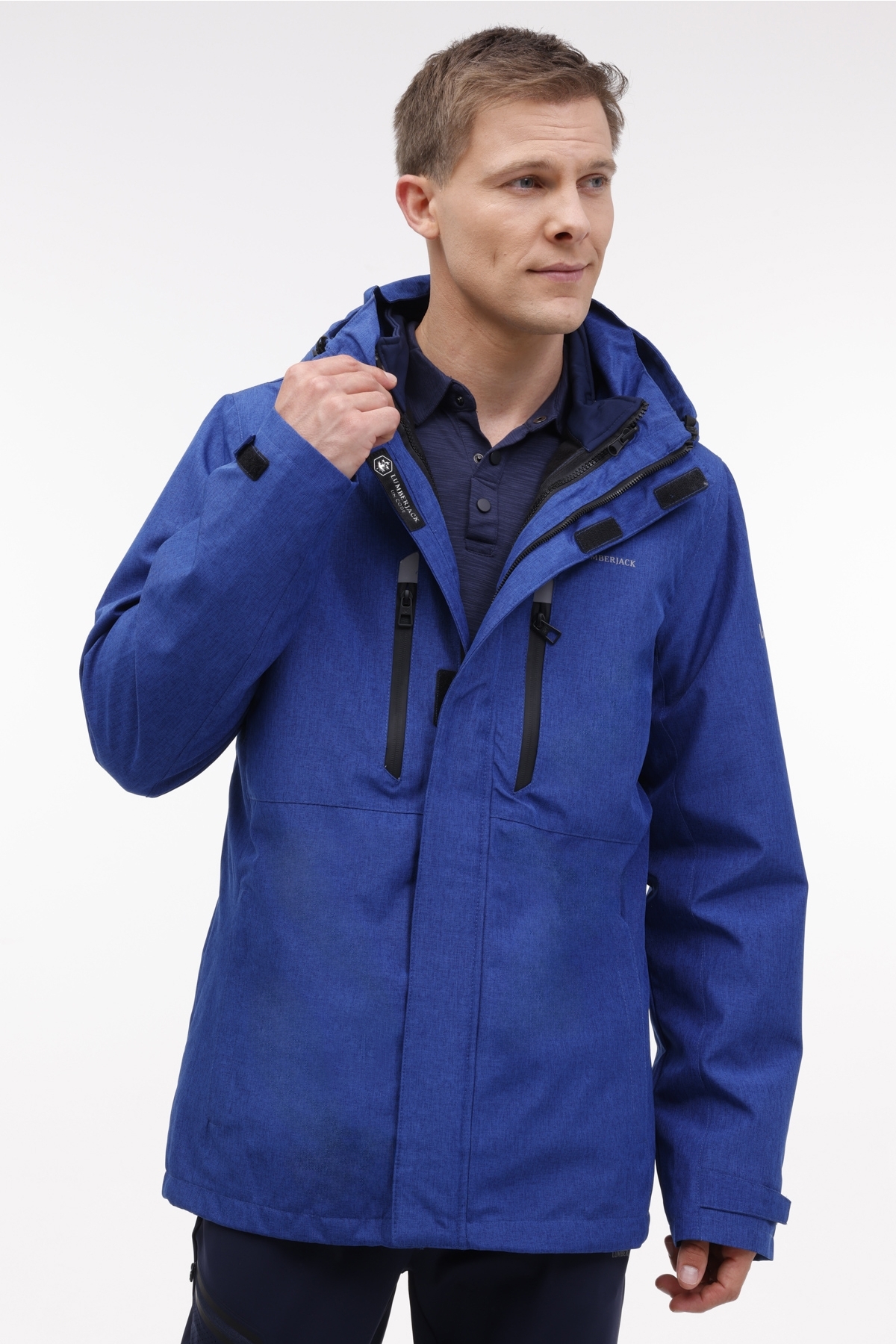 Lumberjack ML MARCO COAT 3SN4 3PR HAVACI MAVI Erkek Uzun Kaban