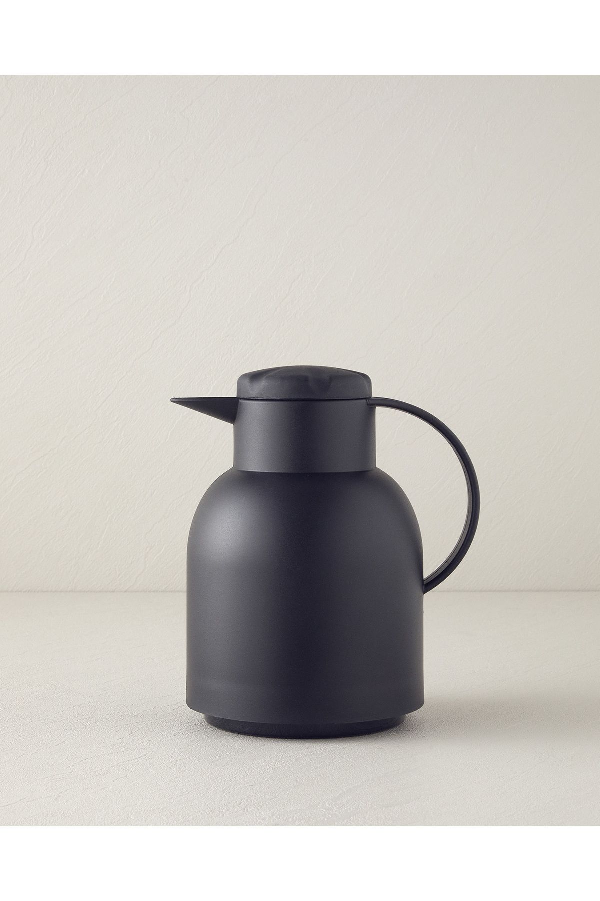 فلاسک مشکی Tiya Polypropylene Glass Thermos 1000 میل سیاه English Home