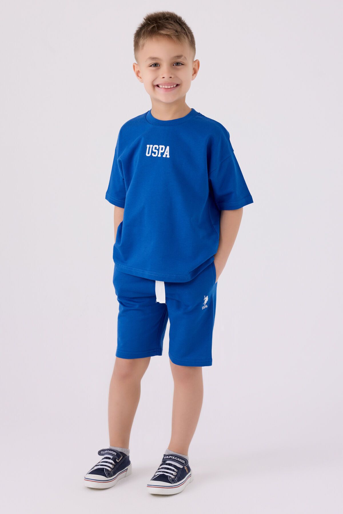 u s polo assn fils des bermudes cobalt