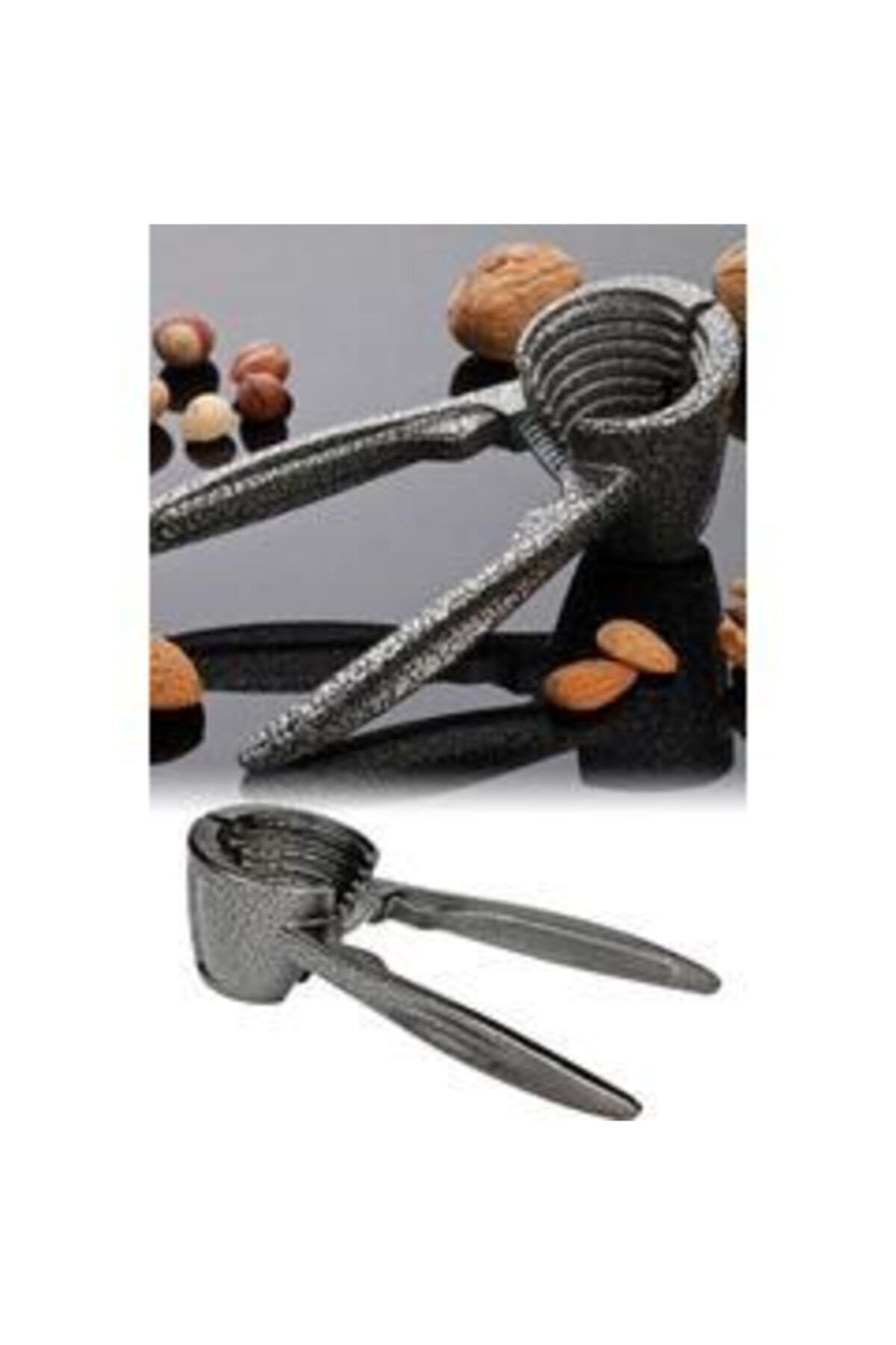 Nerox-Metal Walnut and Hazelnut Cracker Set of 2 1