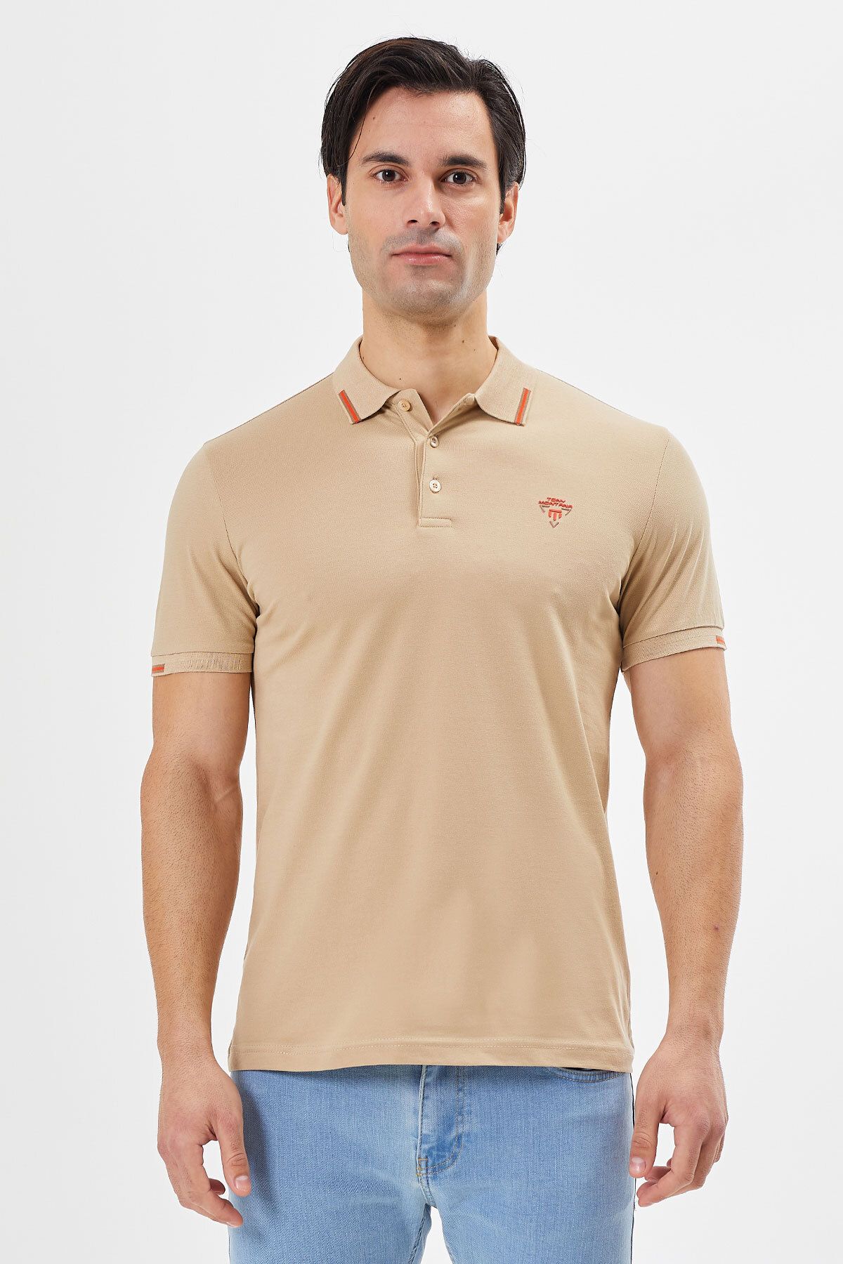 Tony Montana-Men's Polo Neck T-Shirt - Regular Fit, Print Detail on the Back 3