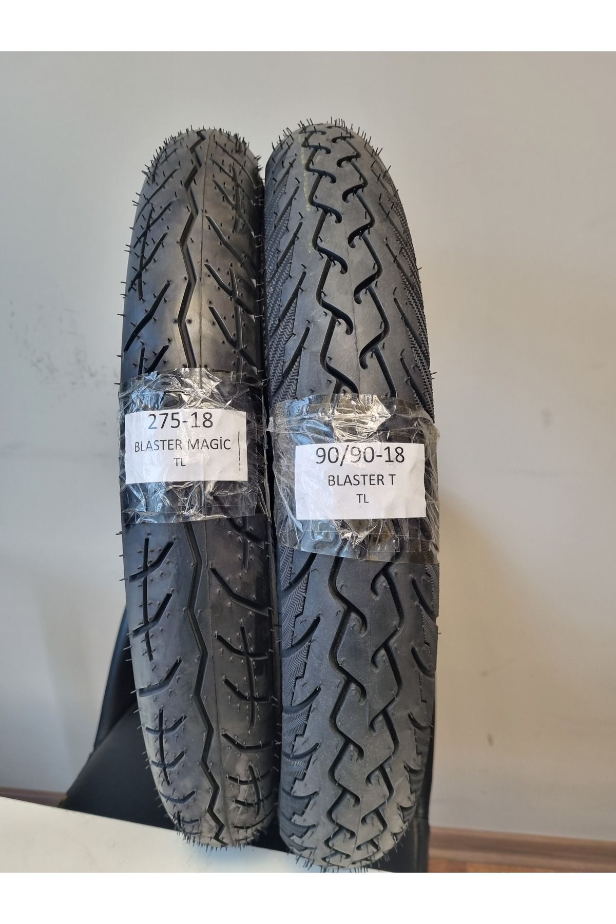 RALCO TYRES HONDA CBF 150 / CB 125E ÖN/ARKA SET 275-18 VE 90/90-18 DUBLEKS LASTİK BLASTERTSET