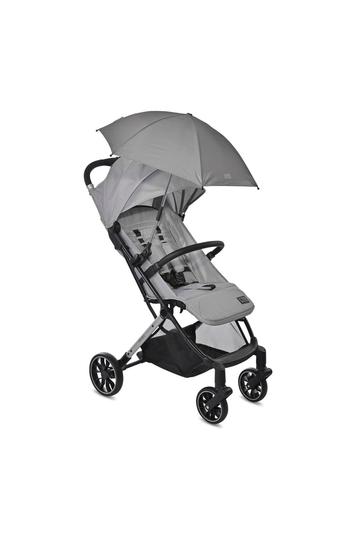 LORELLİ Lorelli Bebek Arabası UV Korumalı Şemsiye - Gri fotoğrafı 3 (önizleme)