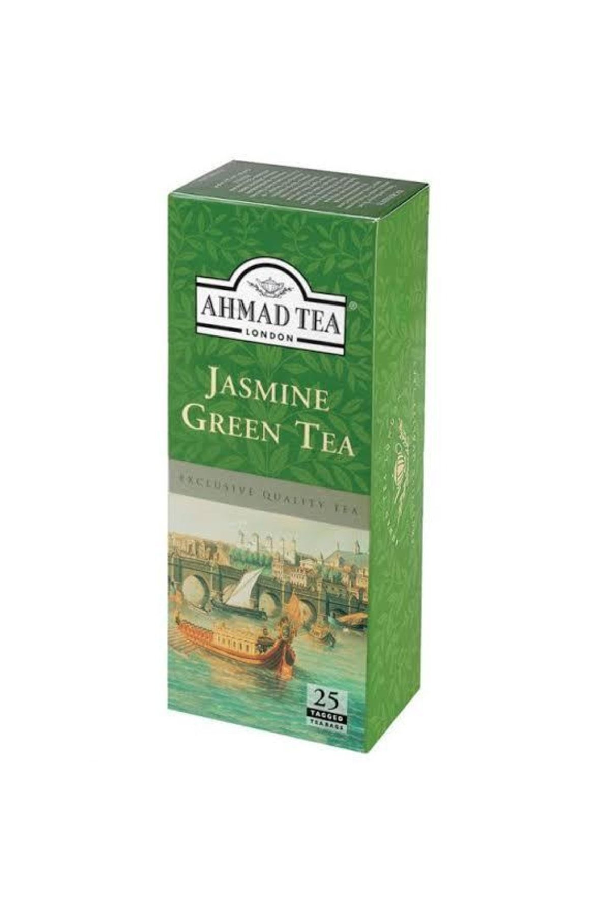 Ahmad Tea Jasmine Green Tea 25 Tea Bags - 25 Li Bardak Poşet Yaseminli Yeşil Çay