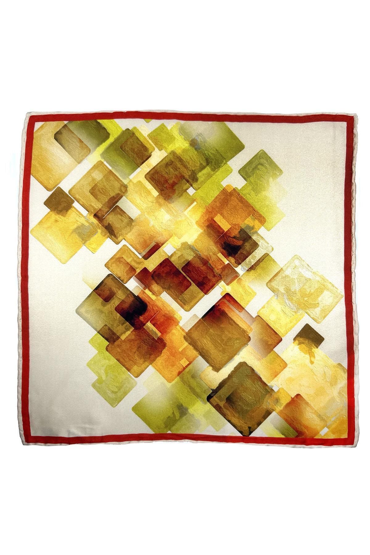  دستمال جیبی مردانه طرح‌دار رنگارنگ SPS620-101