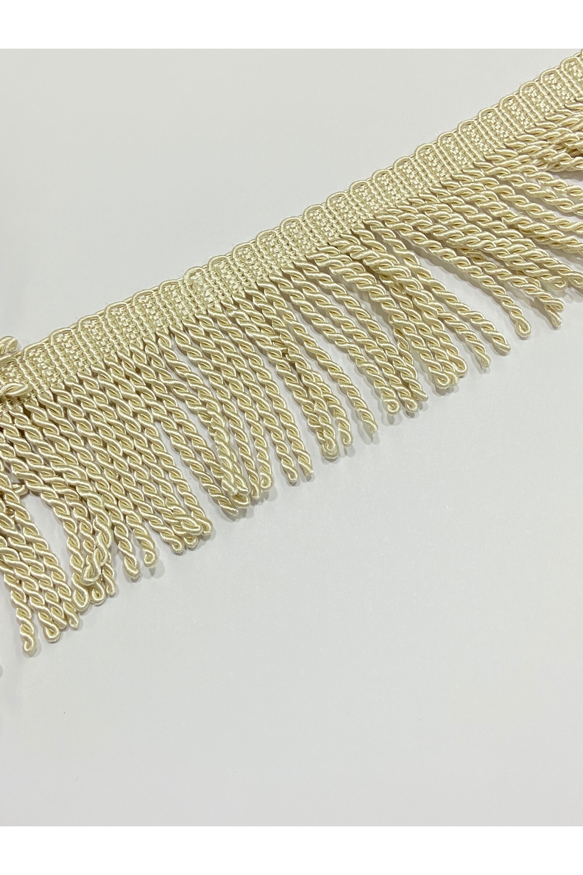 Twist Tassel / Sofa Pillow Cover Tassel / 1 Merte / Cream