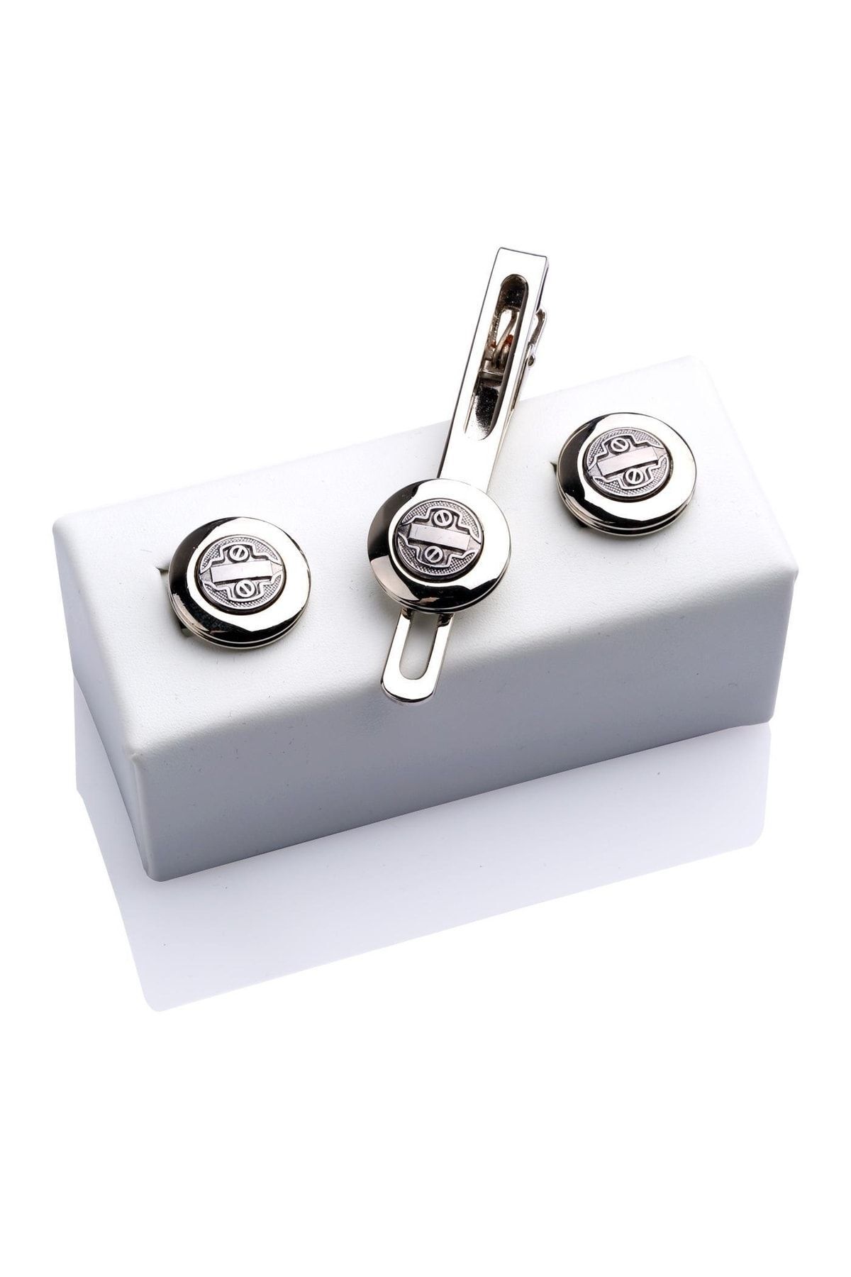  ست دکمه سرآستین و سنجاق کراوات KD338