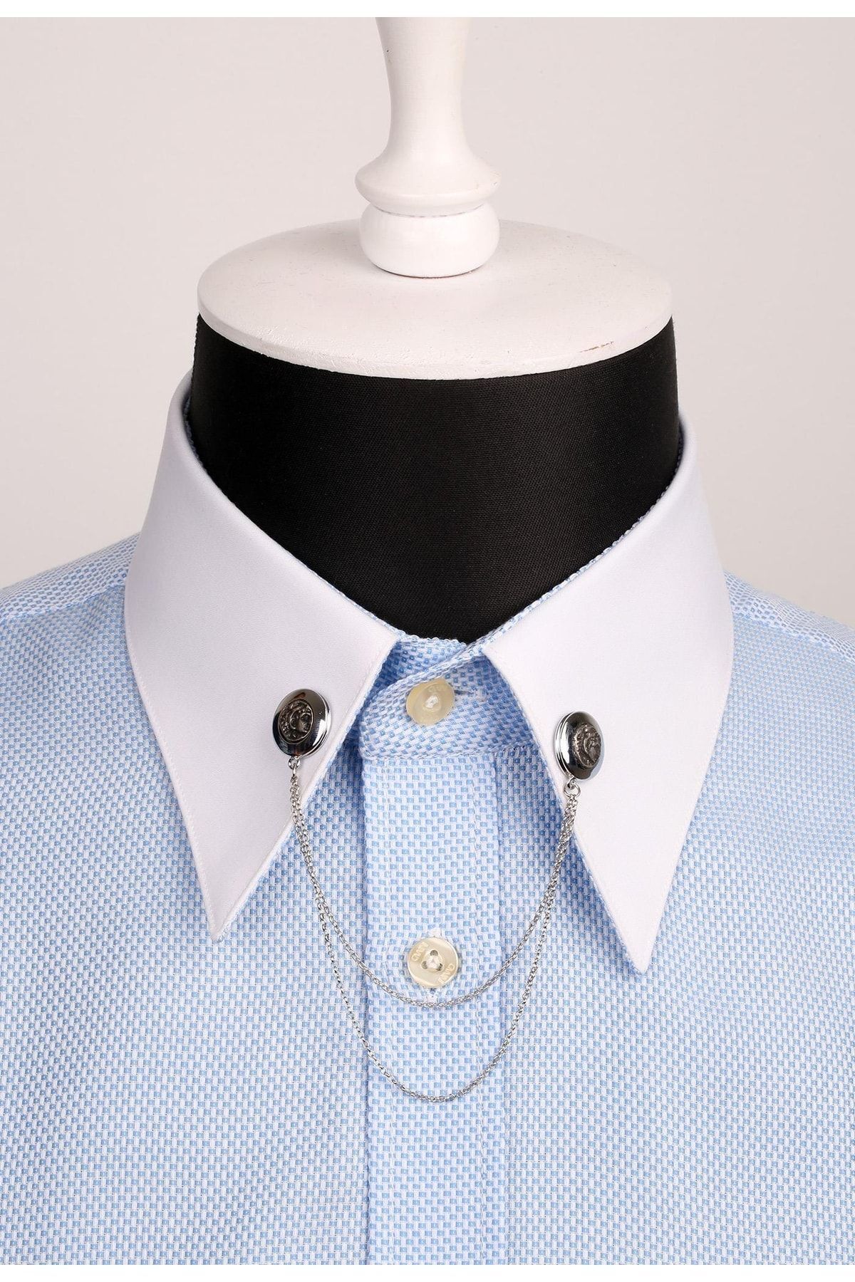  سنجاق یقه پیراهن زنجیری GI048