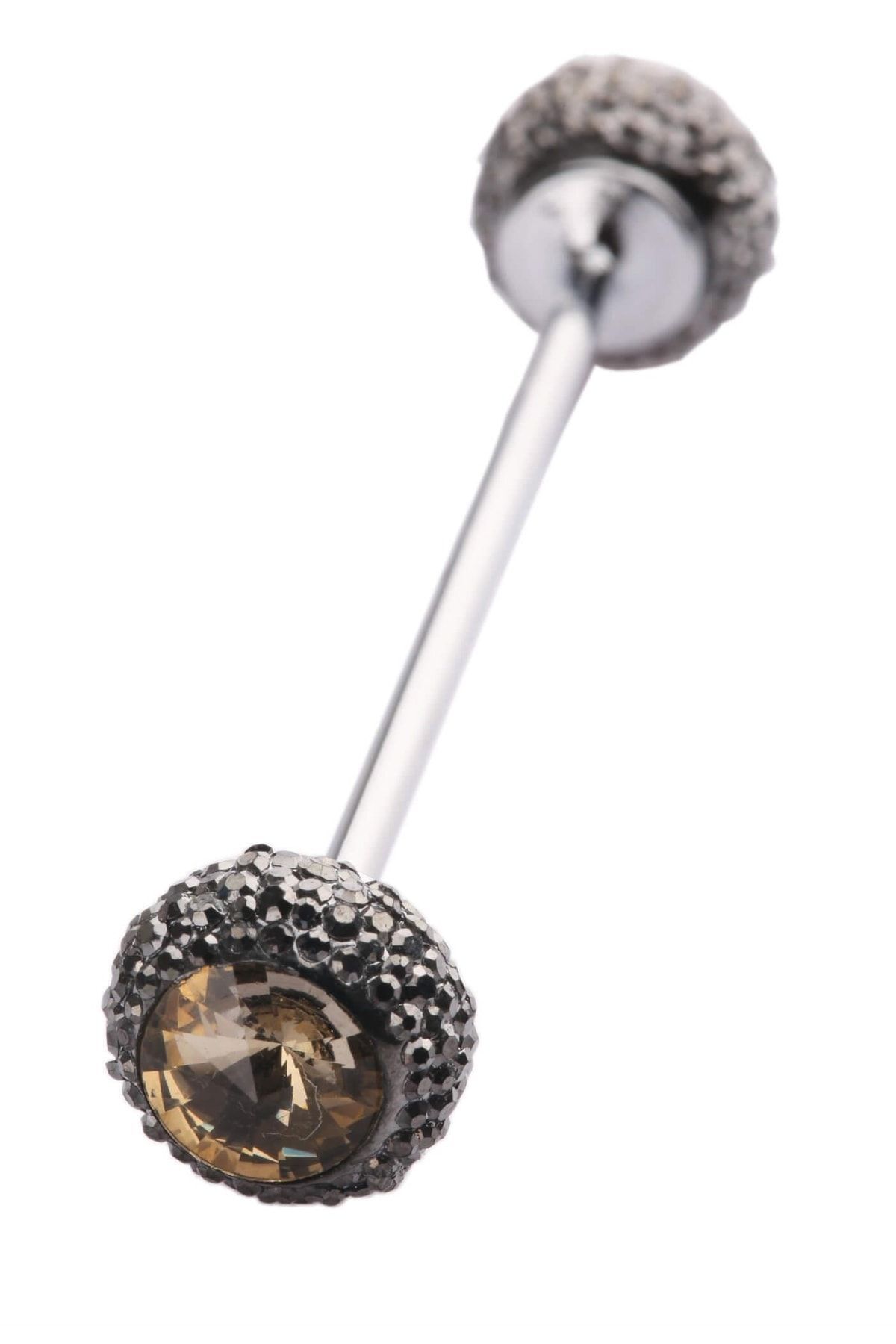  سنجاق یقه پیراهن طرح سنگ عسلی رنگ GI123