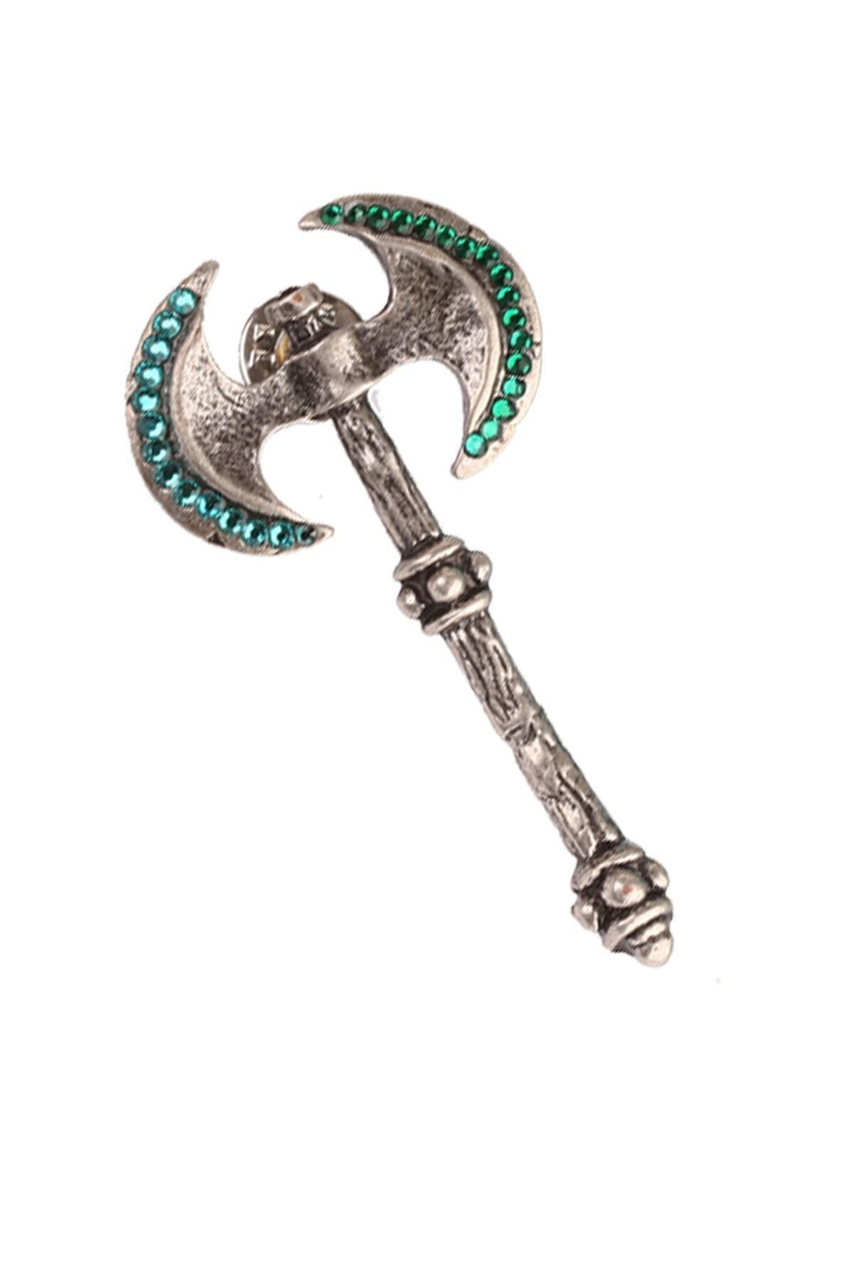  سنجاق یقه ای نقره ای رنگ YI257