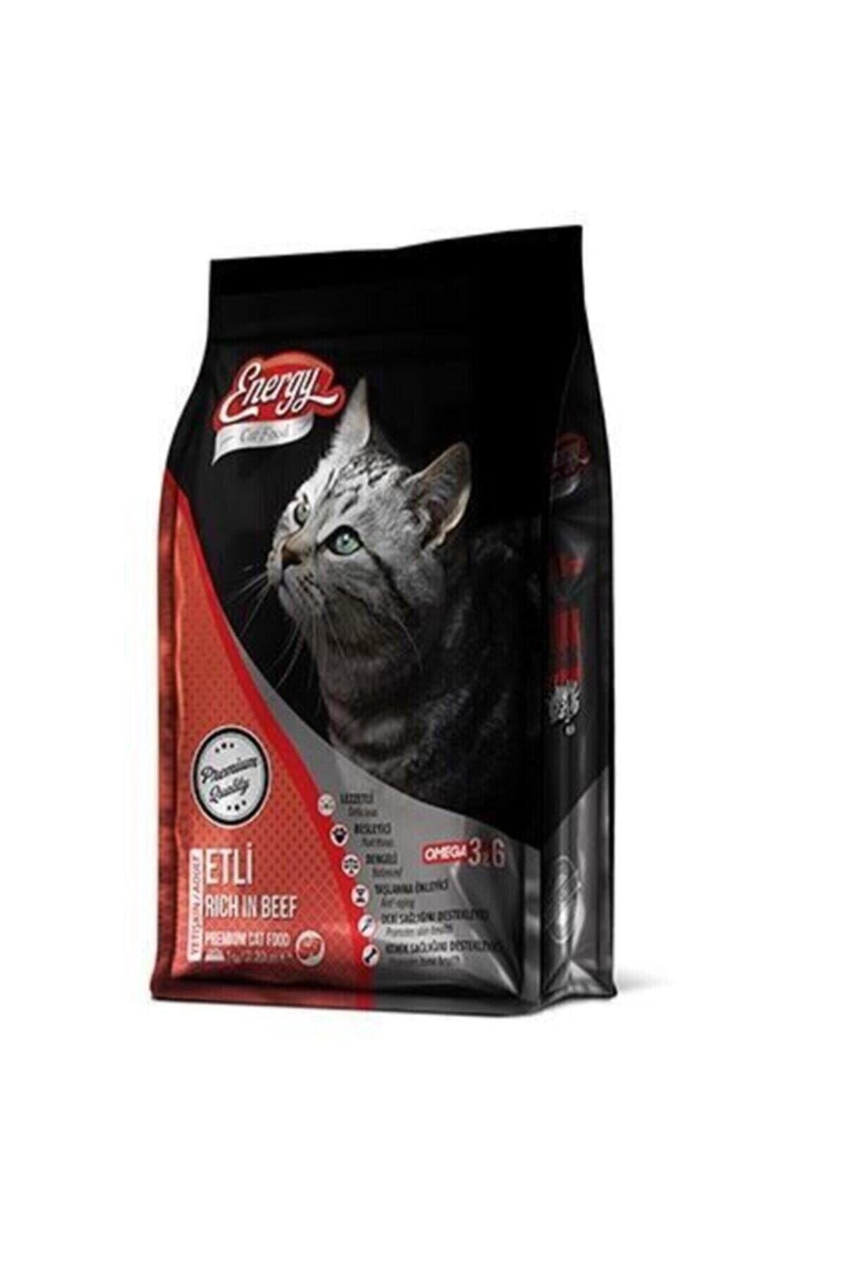 Kedi Maması 1 kg Etli