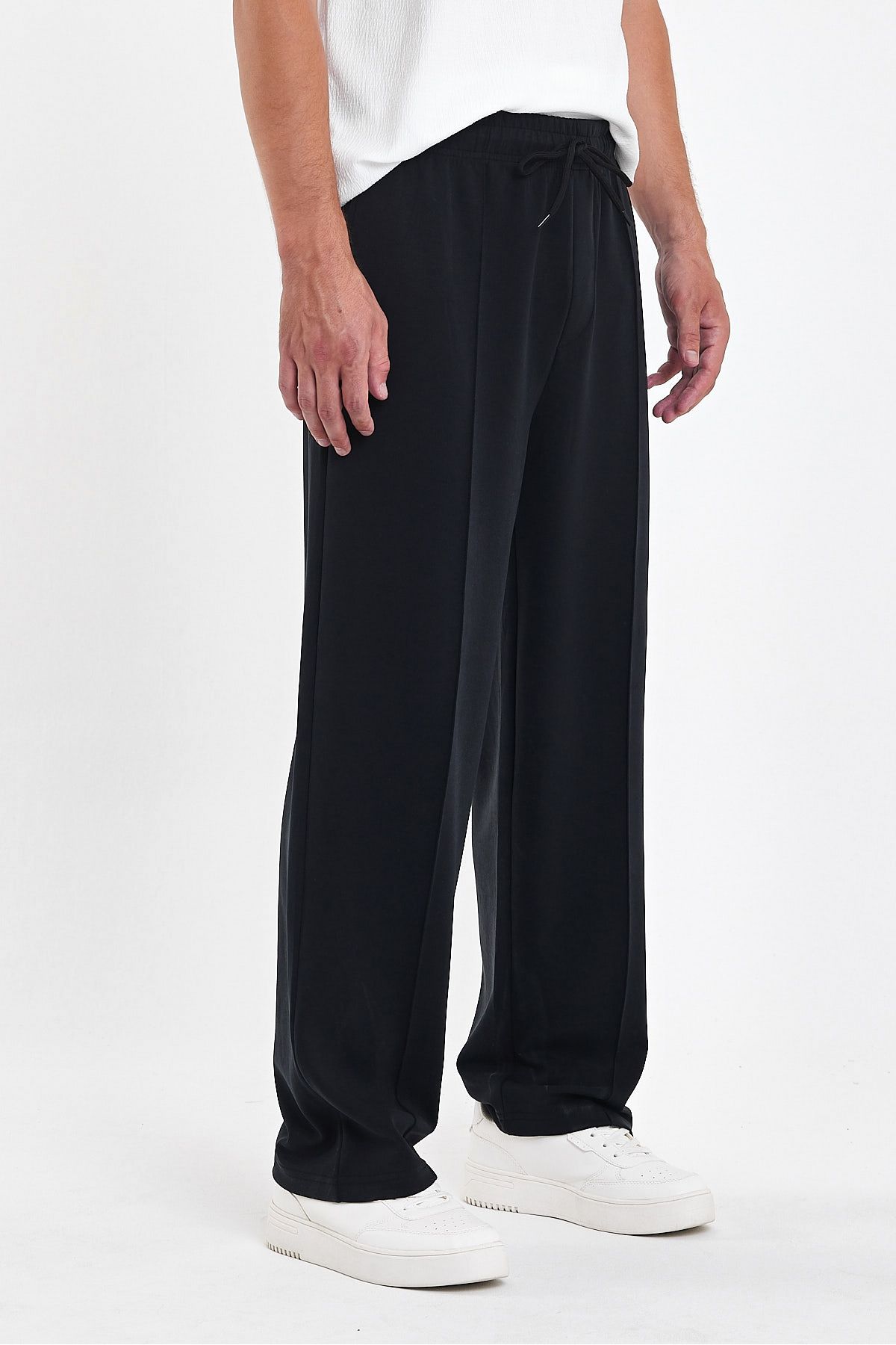 Plus Ninety-Plusninety Men's Baggy Sweatpants - Comfortable Fabric and Lycra Bottom Pants 5