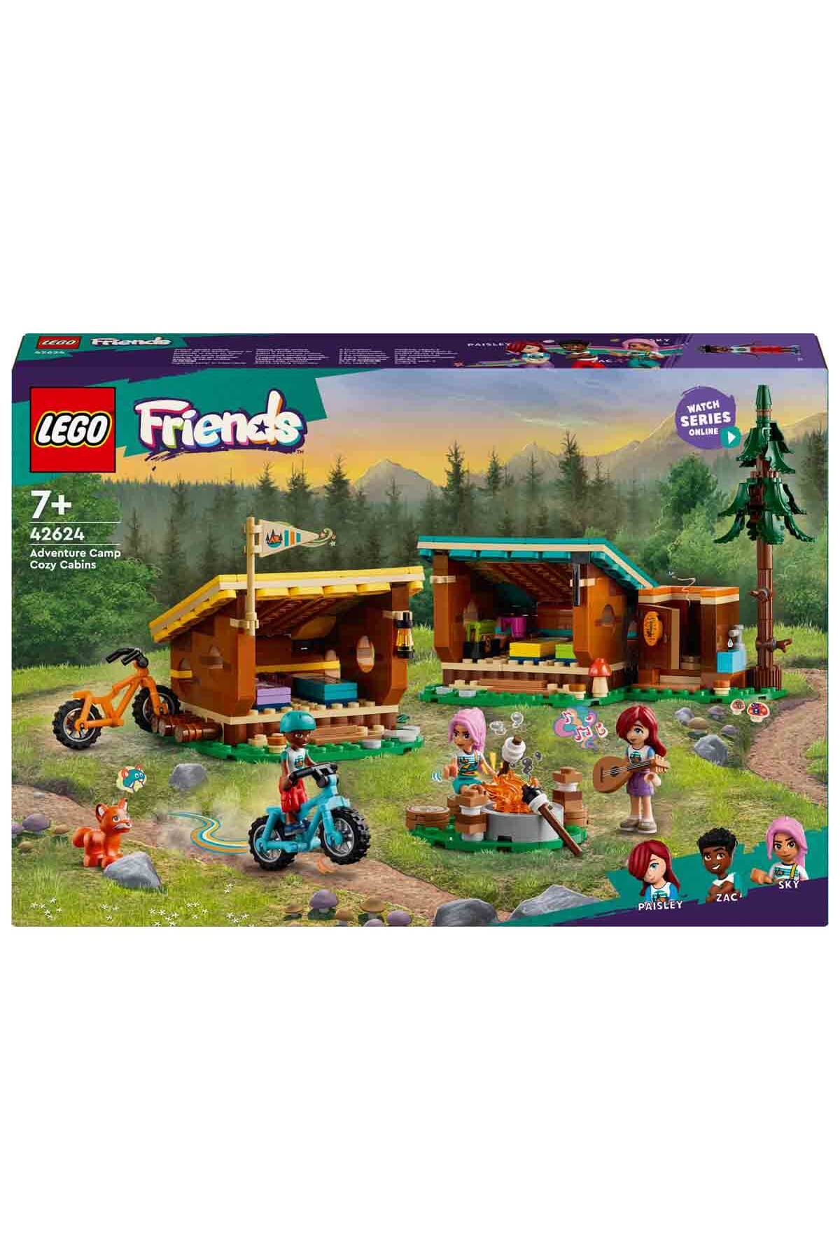 کلبه‌های بامزه کمپ ماجراجویی دوستان ۴۲۶۲۴ – فاکس فیگر برای کودکان از ۷ سال به بالا