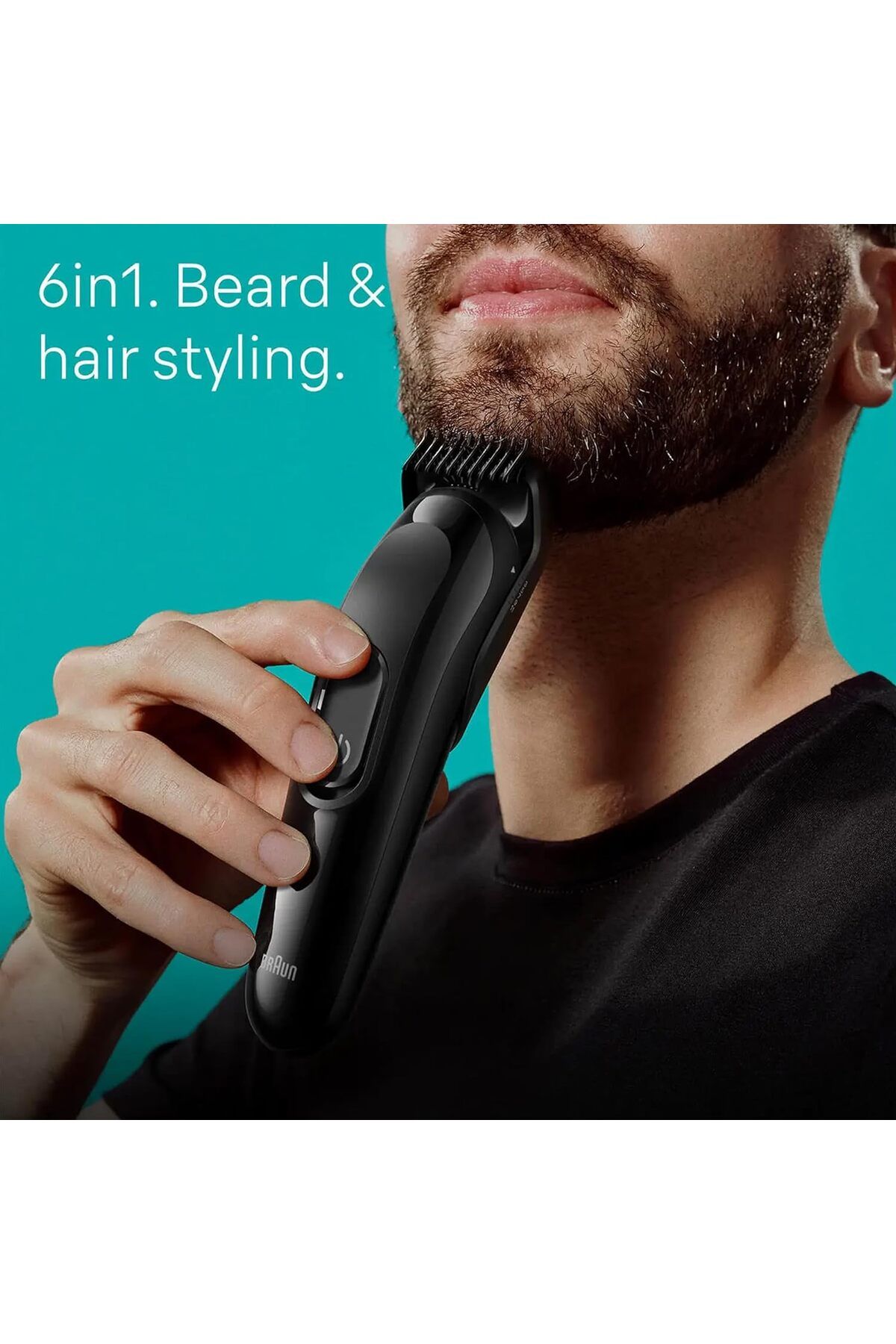 Braun-6-in-1 Multi Grooming Kit Series 3 for Beard & Hair Styling, Ultra-Sharp Blade – MGK 3410 4