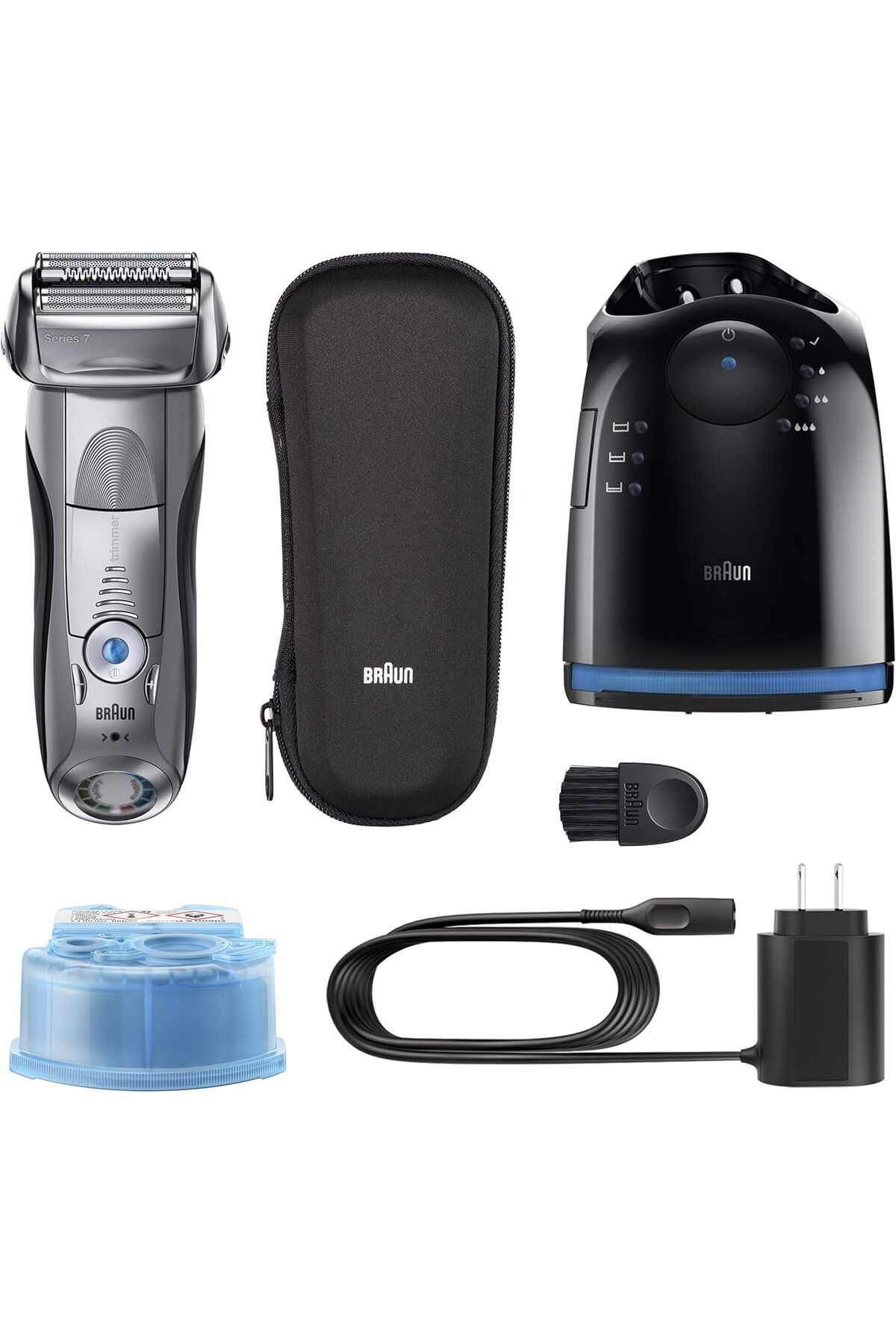 Braun-Series 7 SmartSonic Technology, 8D Flex head, 4 specialized shaving element, SmartCare -7899cc 3
