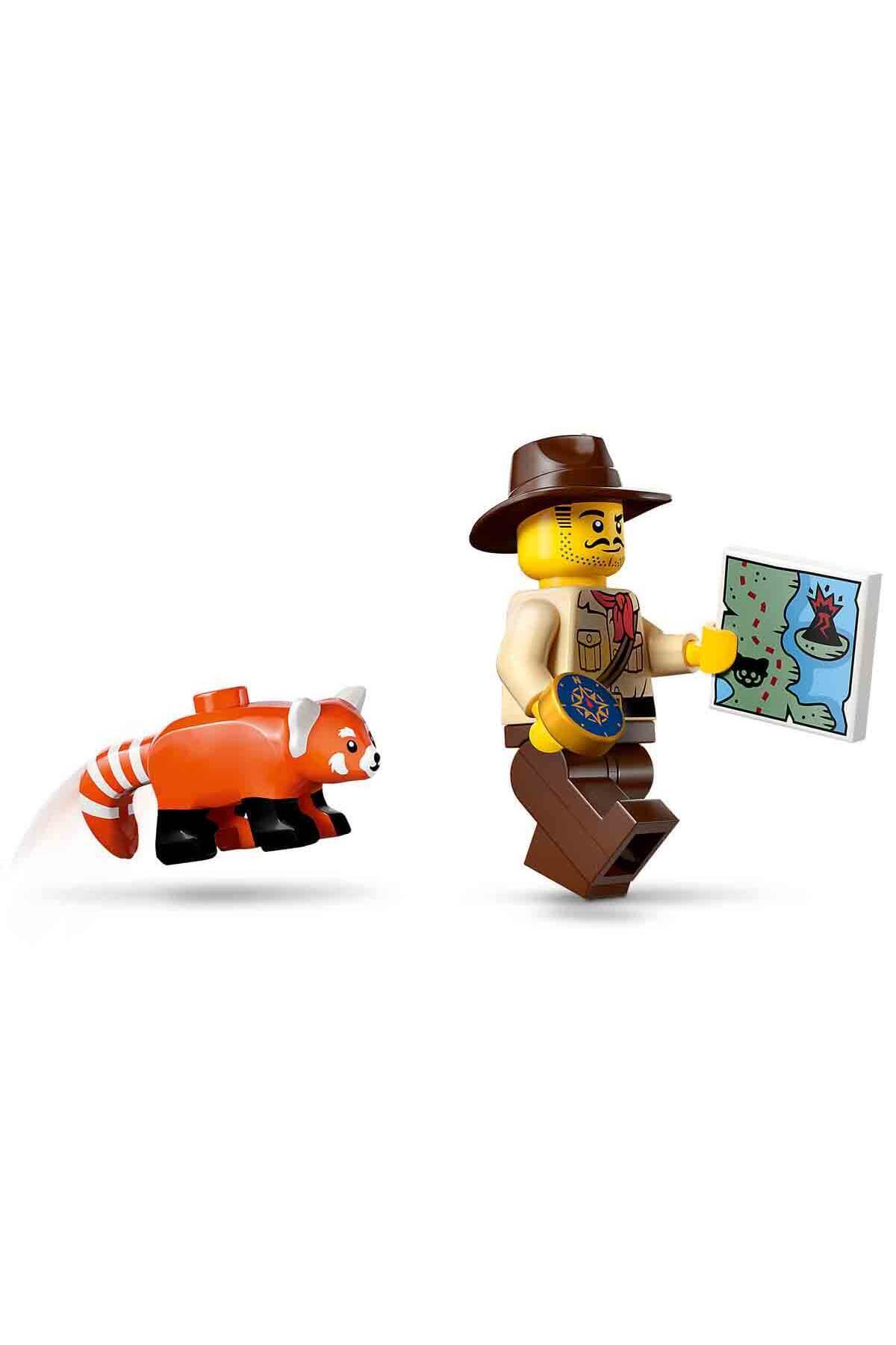 LEGO City Orman Kaşifinin ATV’li Kırmızı Panda Görevi 60424 - 6 Yaş ve Üzeri Çocuklar içi fotoğrafı 7 (önizleme)