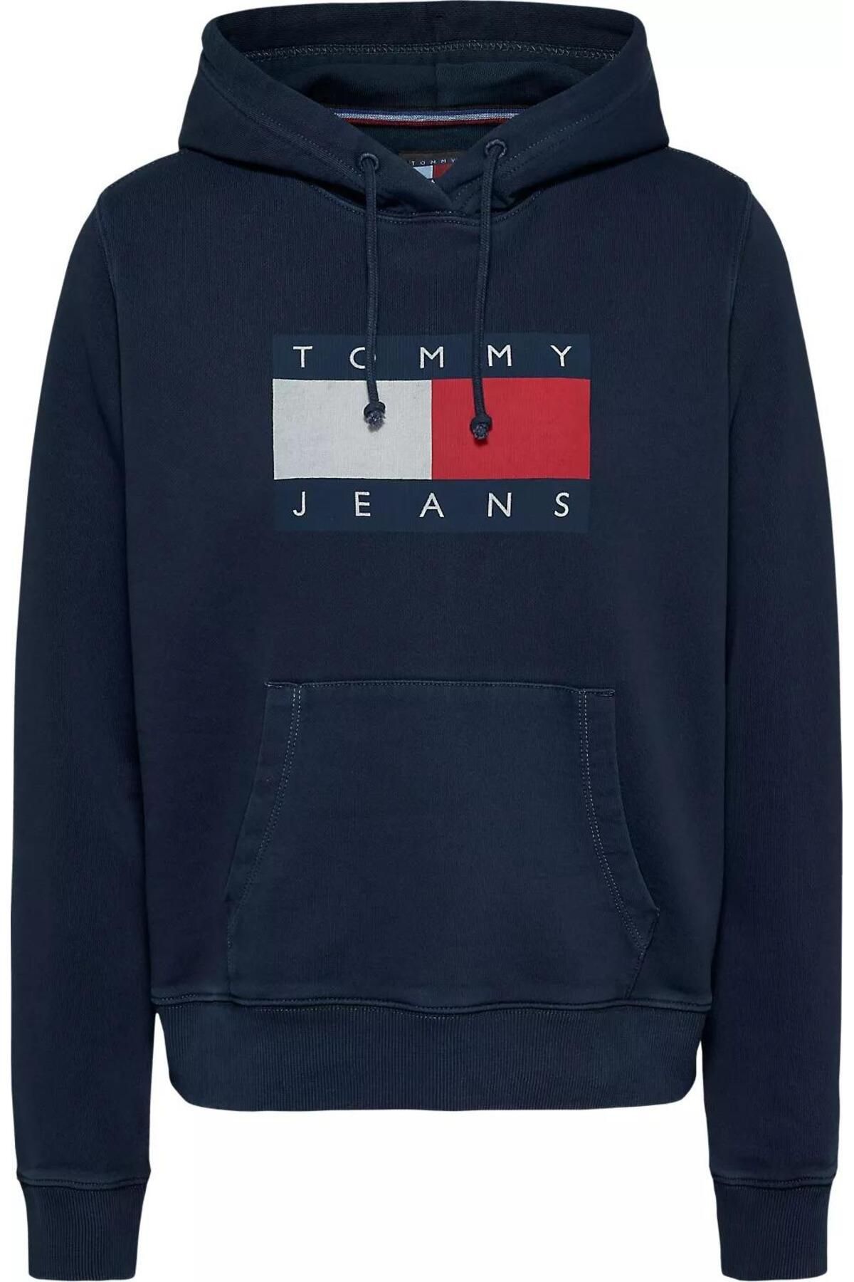 Tommy flag hoodie hot sale