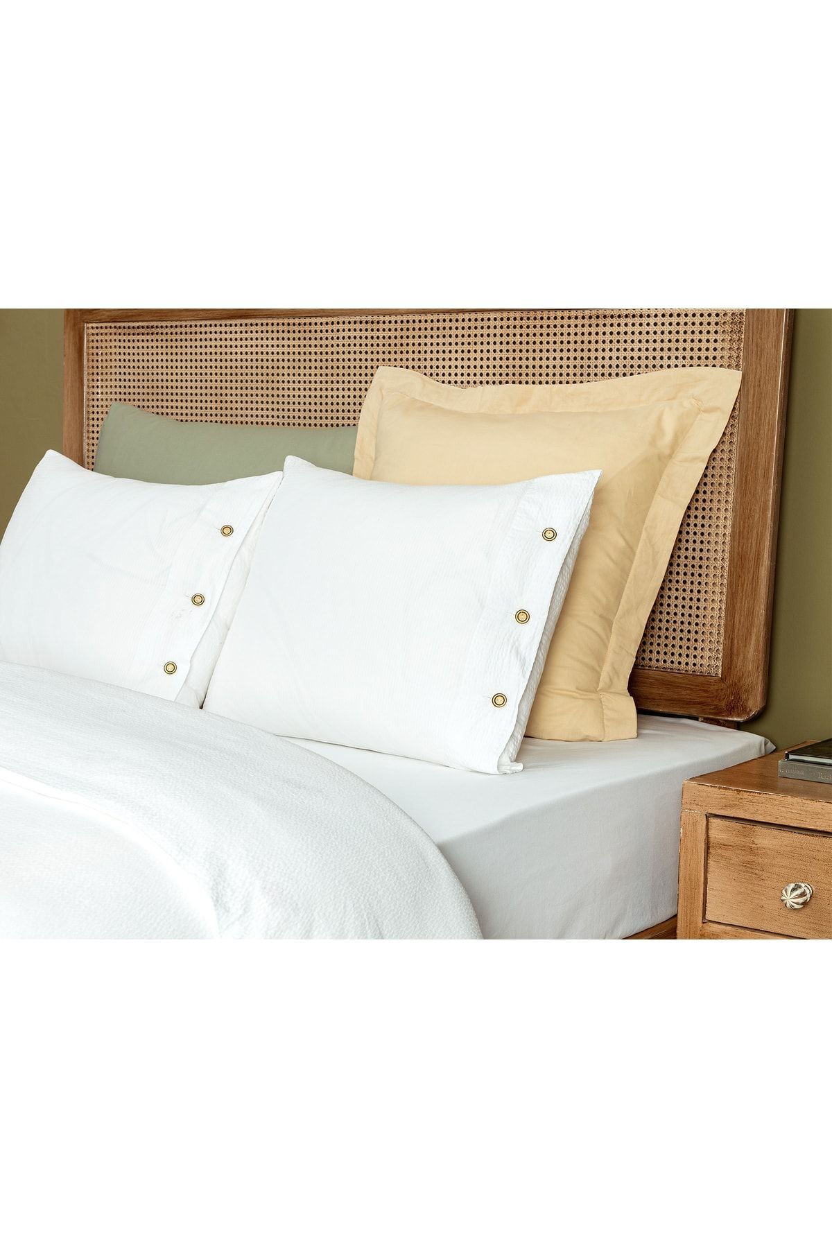 سرویس روتختی  سفید مادام کوکوMadame Coco | NT0000000286-T اورجینال - تصویر 4