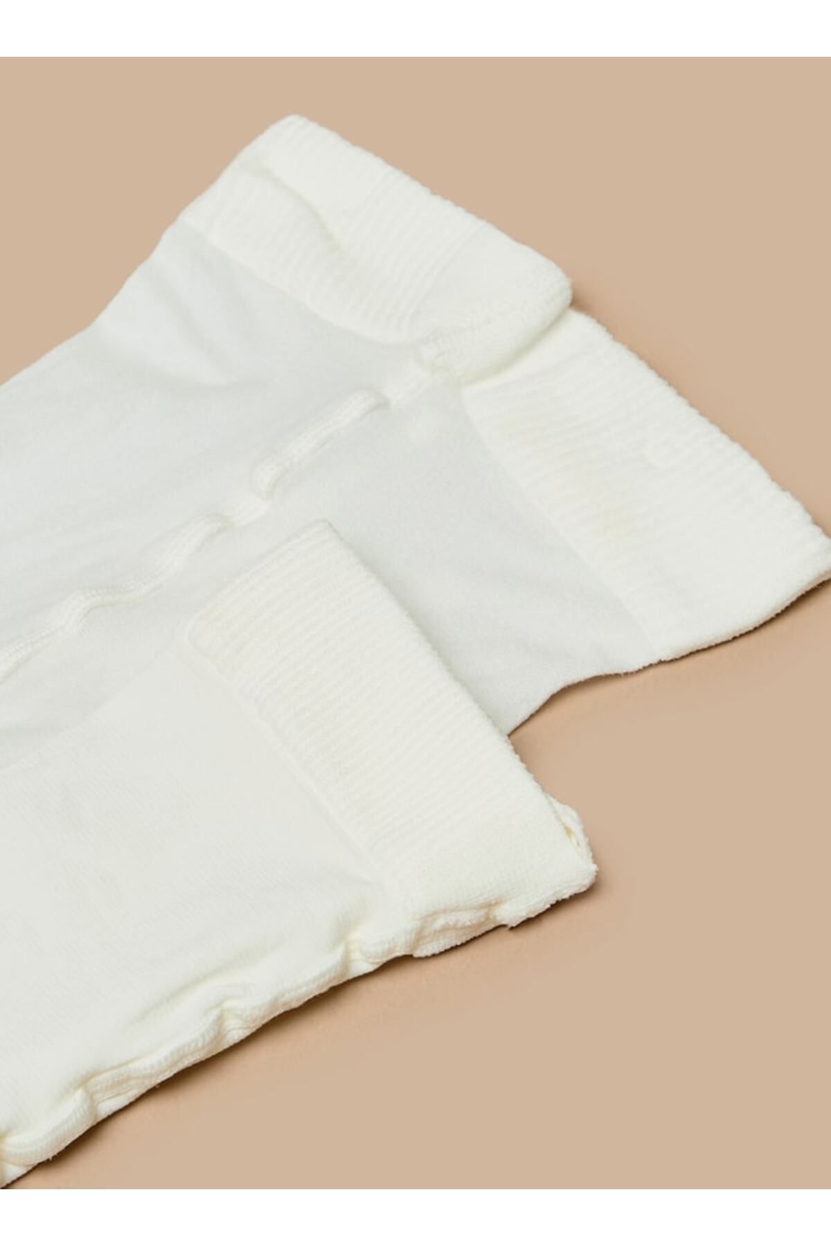 Barefeet-Solid Tights with Elasticated Hem - Set of 2 3