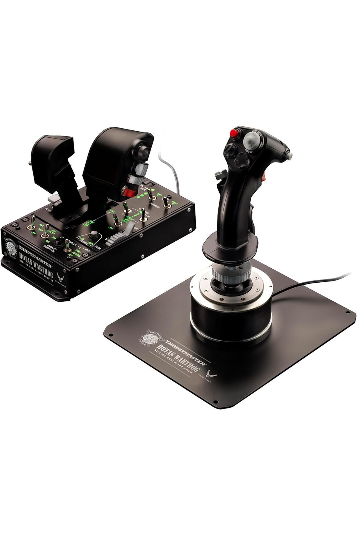 Thrustmaster-HOTAS Warthog Flight Stick, Replica of the U.S Air Force A-10C Aircraft, Compatible with PC 4