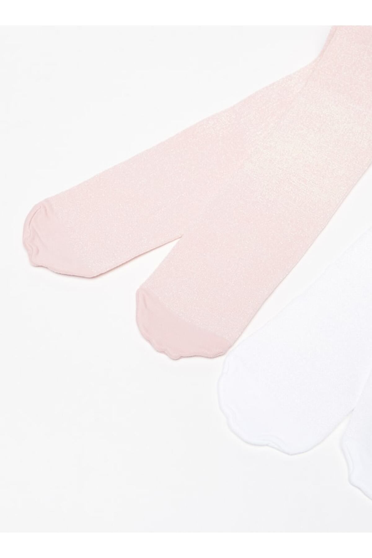 Barefeet-Solid Tights - Set of 2 4