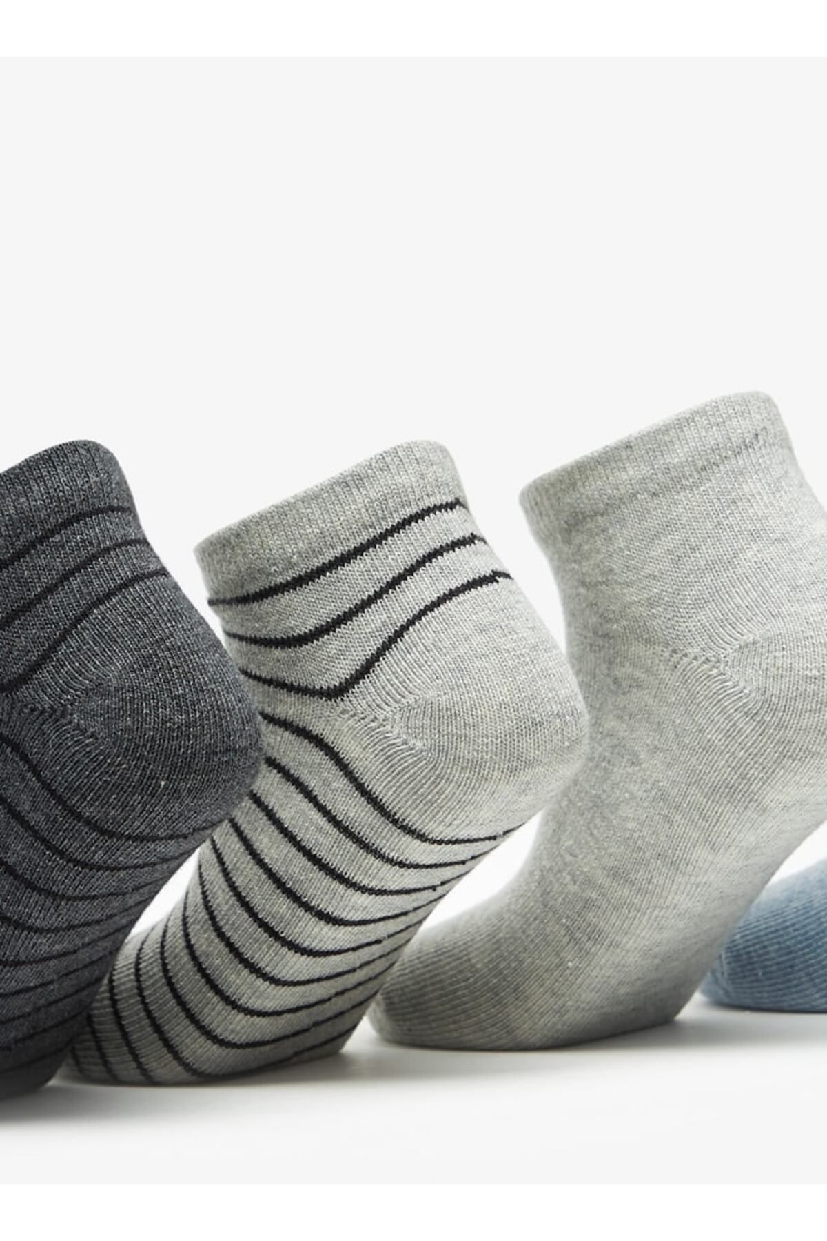 LBL by Shoexpress-Assorted Ankle Length Socks - Set of 5 2