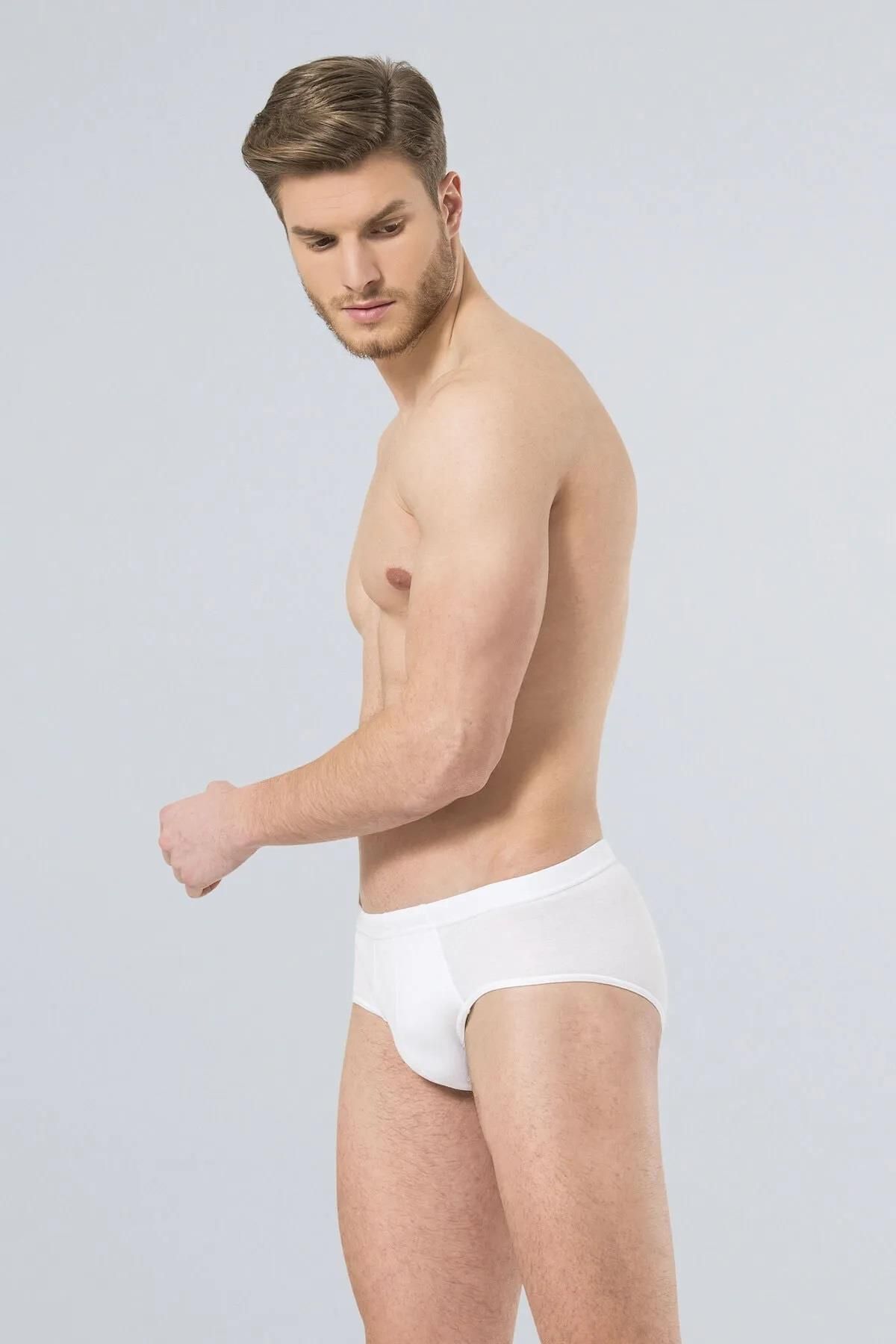 TÜREN-Slip bărbați din bumbac cu nervuri, pachet de 2 4
