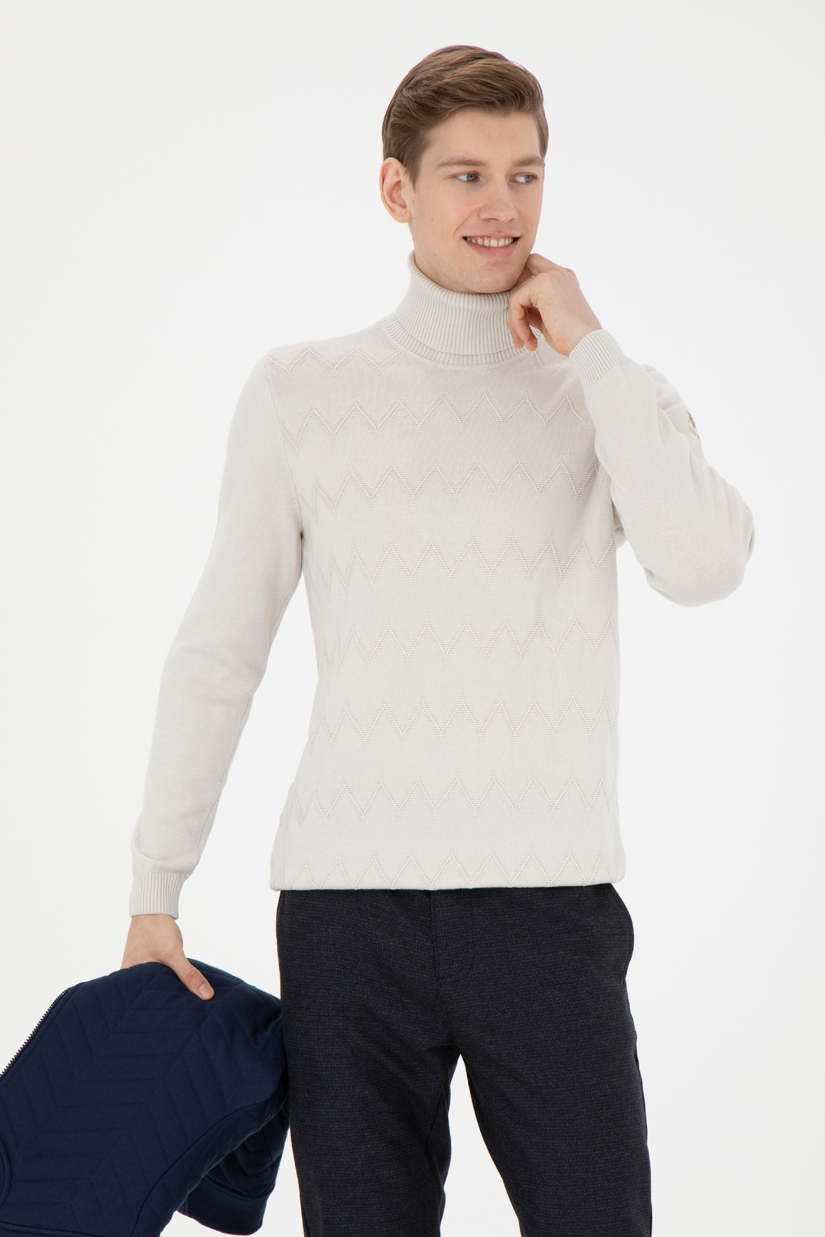 بافت مردانه یو اس پولو | 963004 U.S. Polo Assn. - Image 3