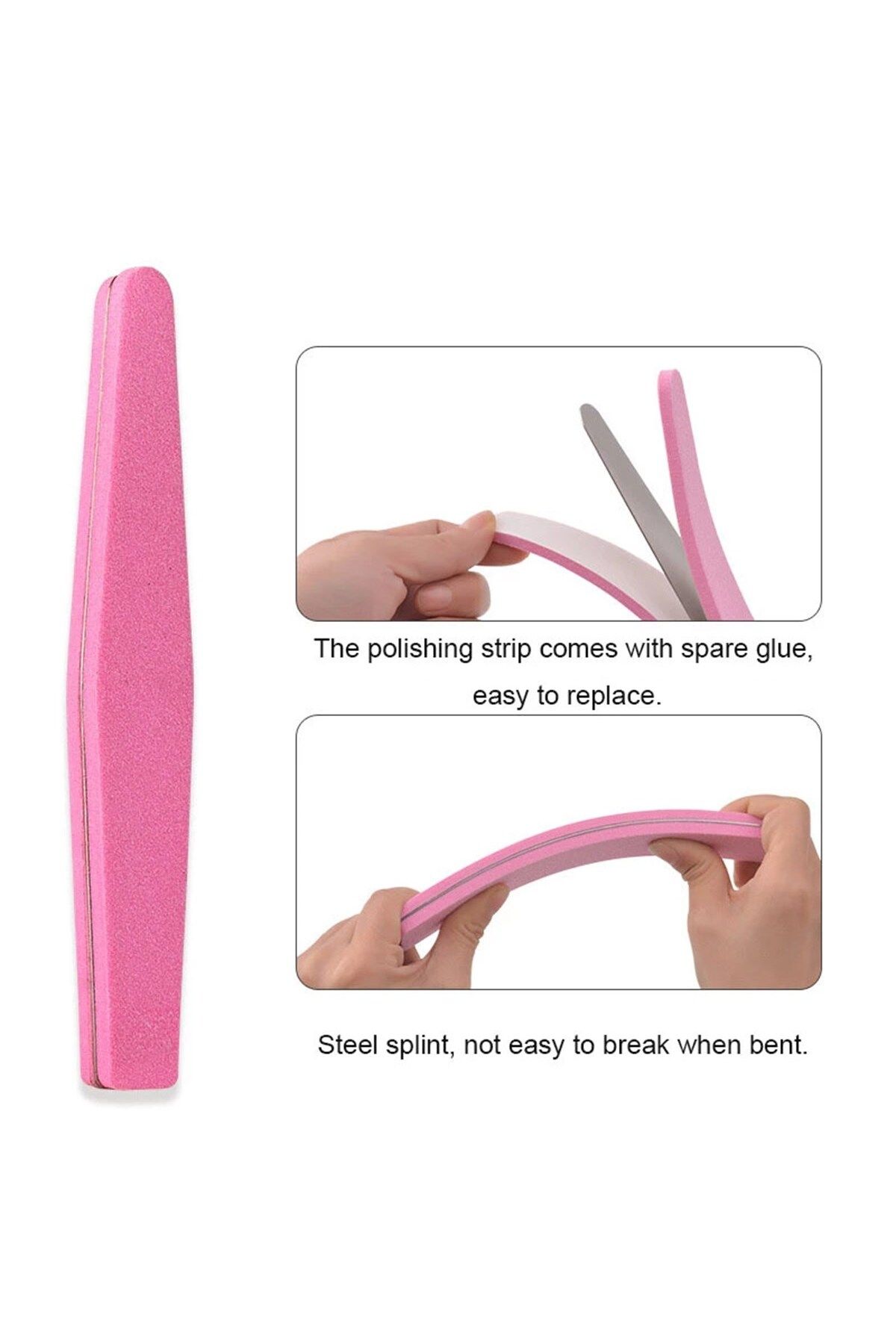 Pinpai-Sponge Buffer Rasp (PINK) D049 5