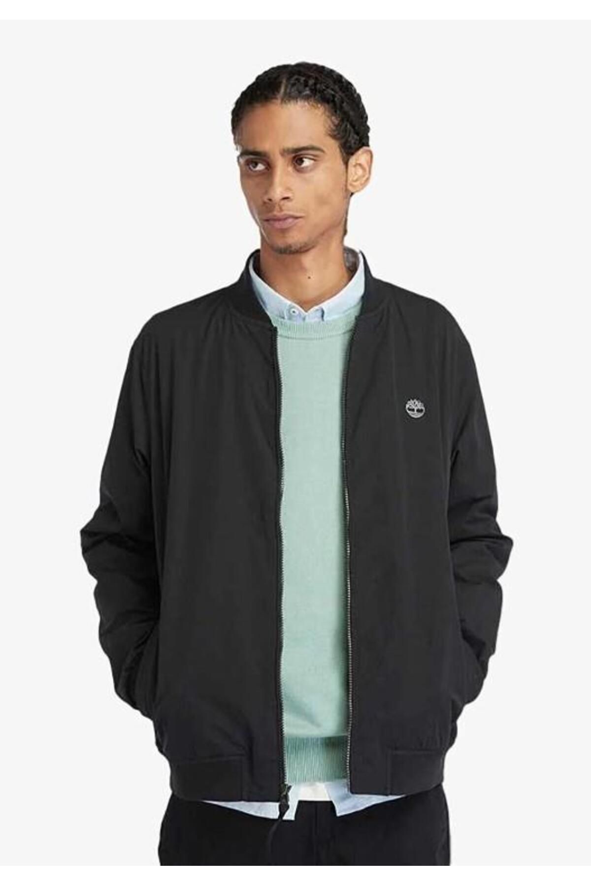 Timberland Dwr Bomber Jacket Black Kad n Spor Outdoor