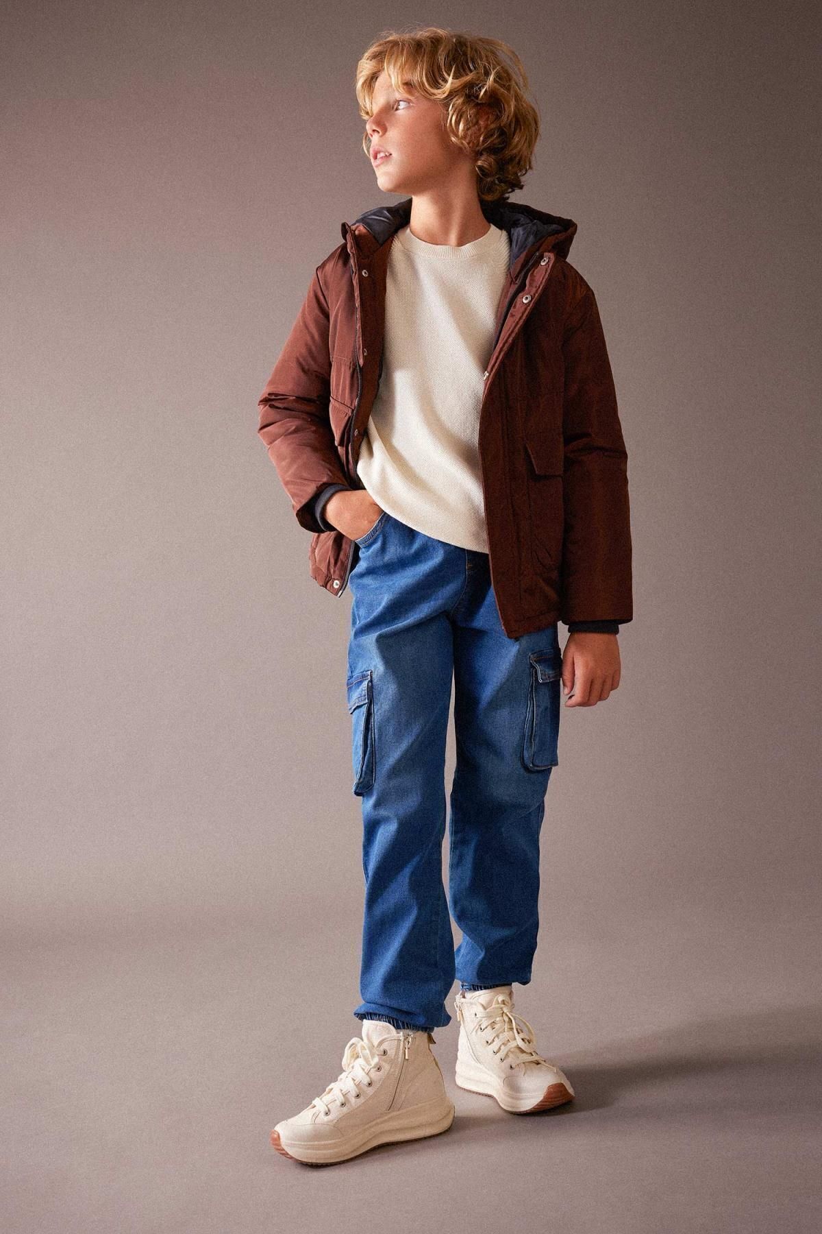 کاپشن پسرانه دفاکتو Defacto اورجینال پسرانه کد کالا A2265A823WN - تصویر 2