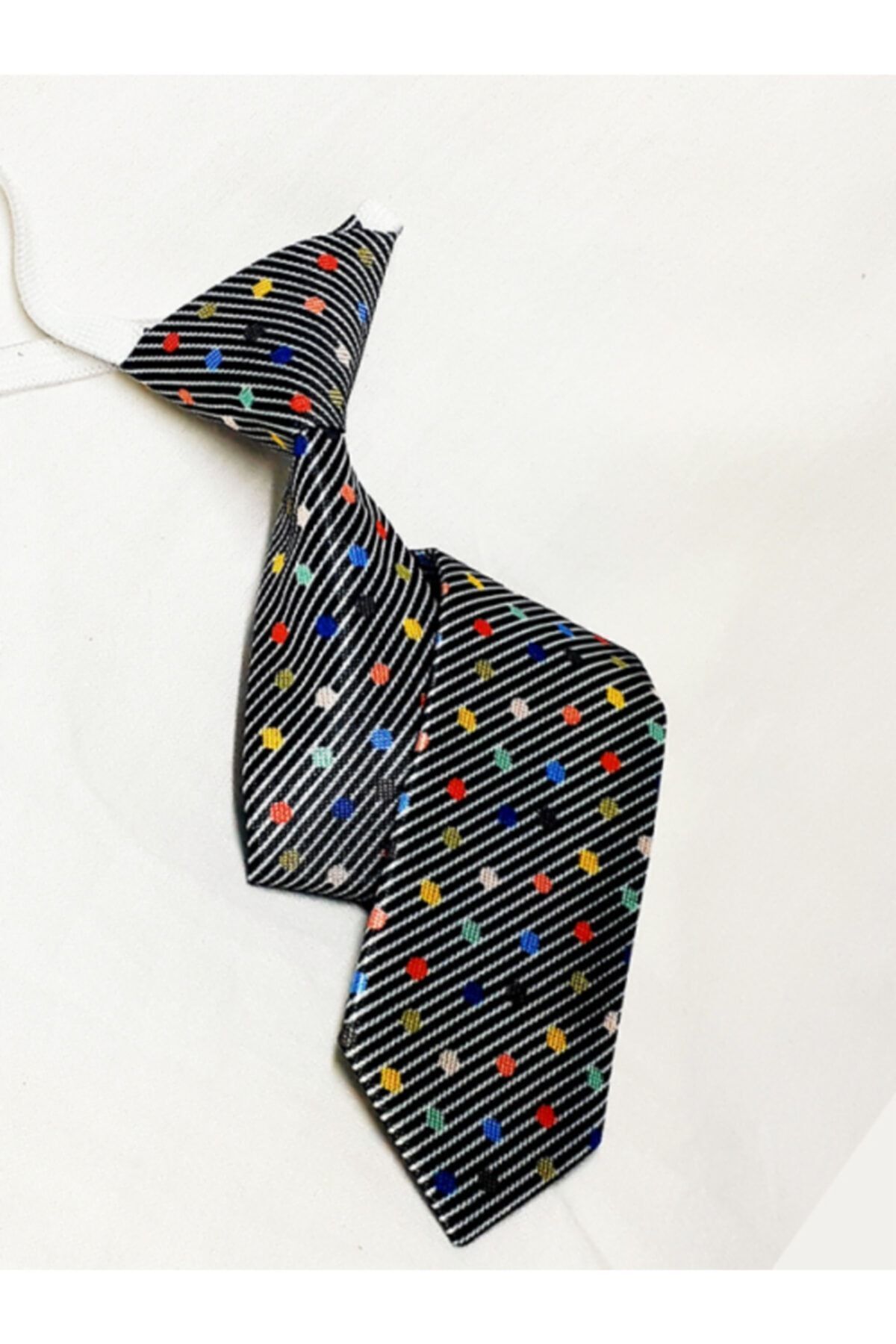 کراوات مردانه آبی سرمه ای GallanD | 02GD0001 اورجینال - تصویر 4