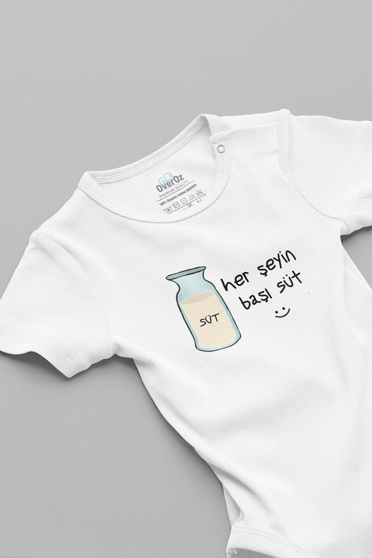 بادی نوزادی  OVEROZ5577BEYAZ