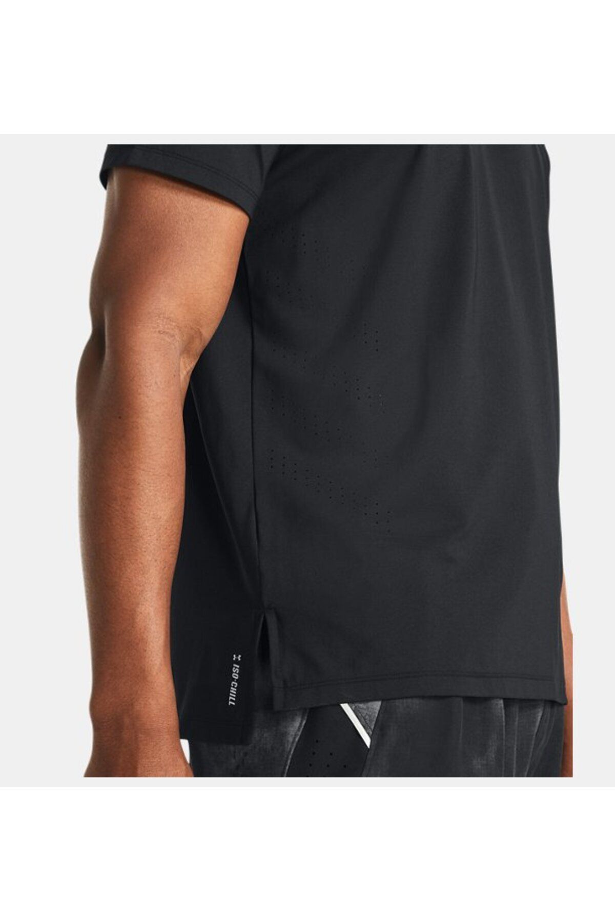 تی شرت ورزشی مشکی مردانه آستین کوتاه نخبگان UA 1382648 001 راه اندازی Under Armour