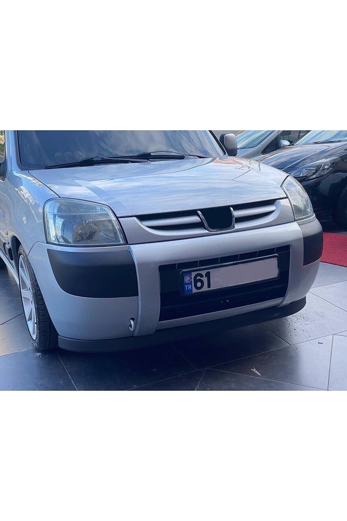 OTO H.İ.T. Peugeot Partner 98-08 Uyumlu Astra H Lip Ön Tampon Eki 2 Parça 1.sınıf Kaliteli