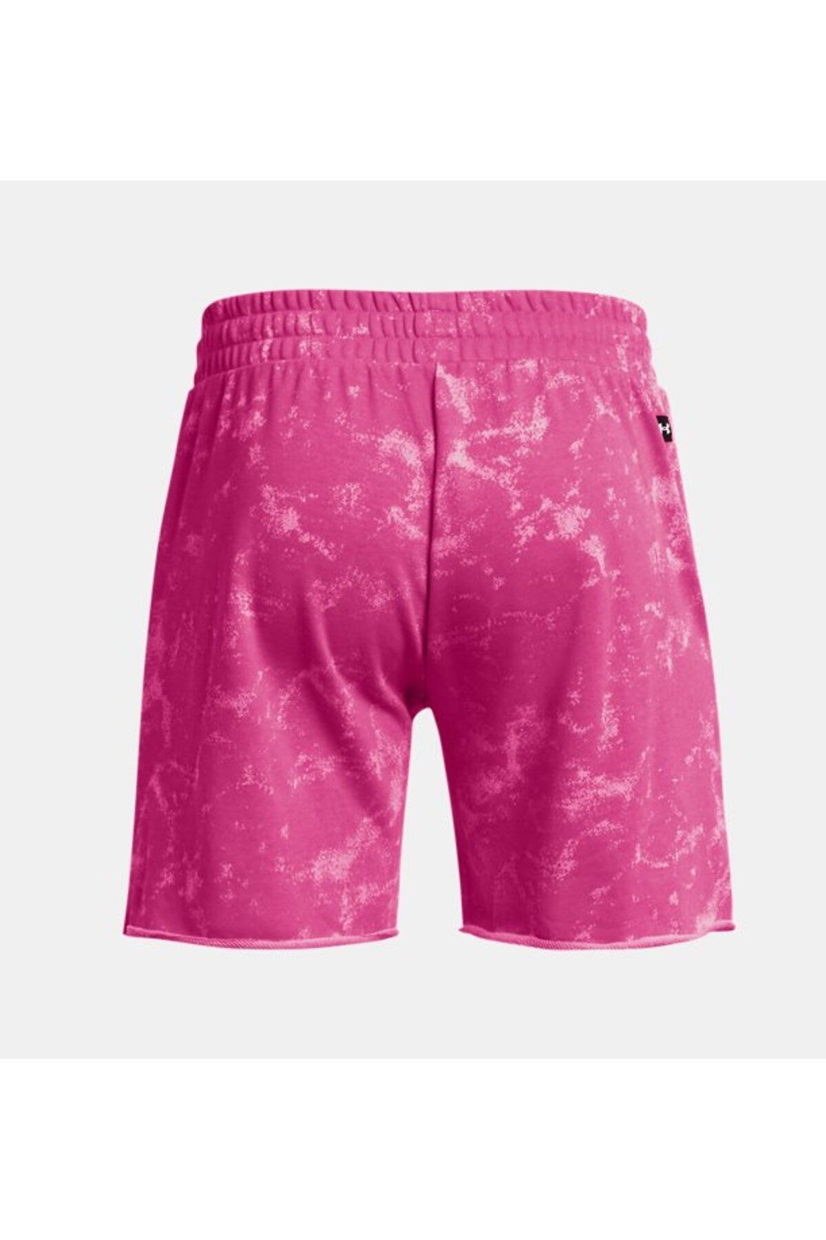 شورت ورزشی صورتی مردانه PJT RCK AOP TERRY کوتاه 1383293 686 Under Armour