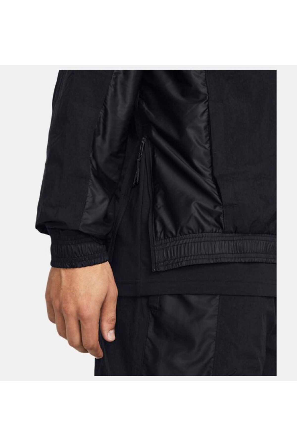 سویشرت ورزشی مشکی مردانه کت بافندگی 001 اورجینال Under Armour