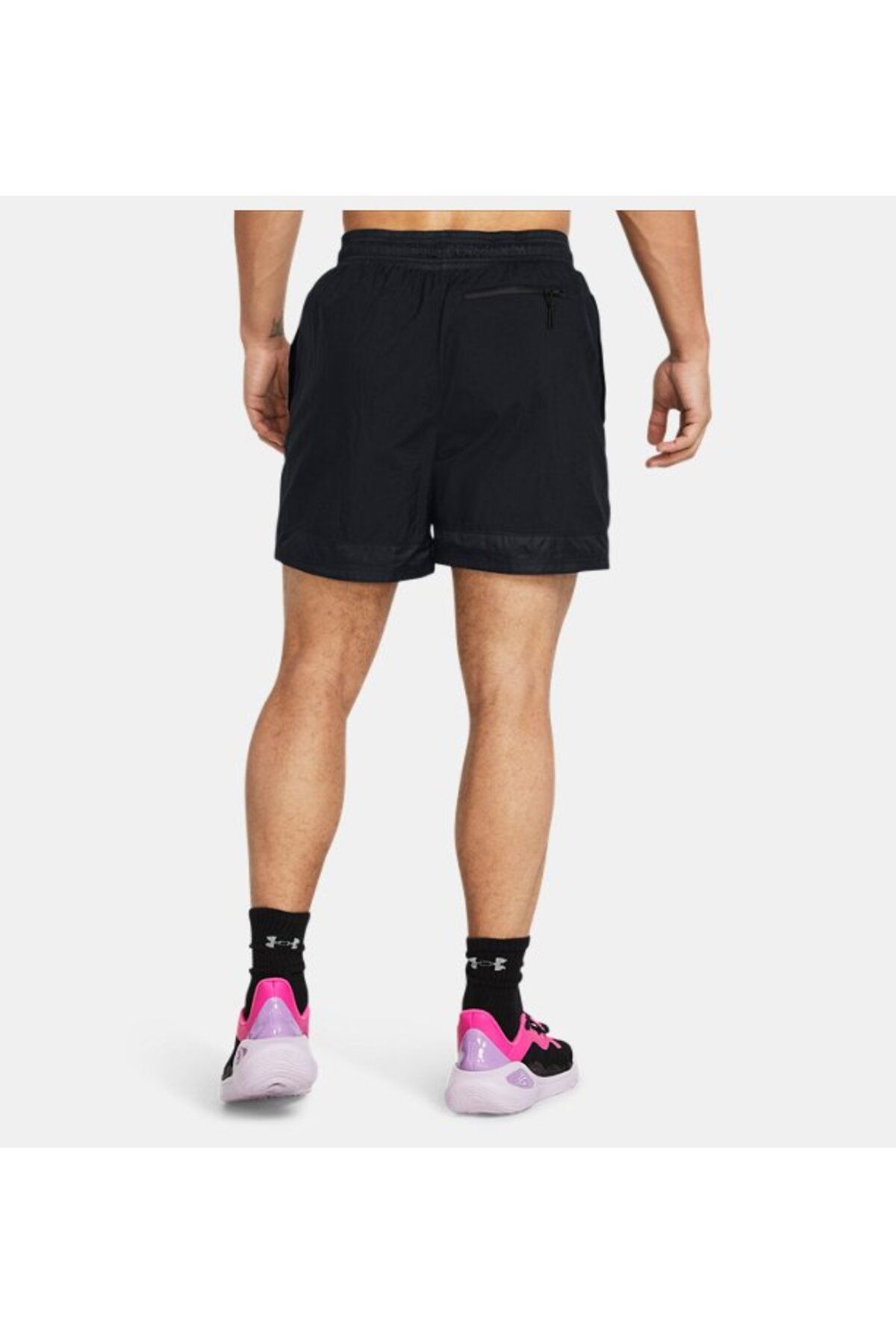 شورت ورزشی مشکی مردانه بافندگی 1383373 001 Under Armour