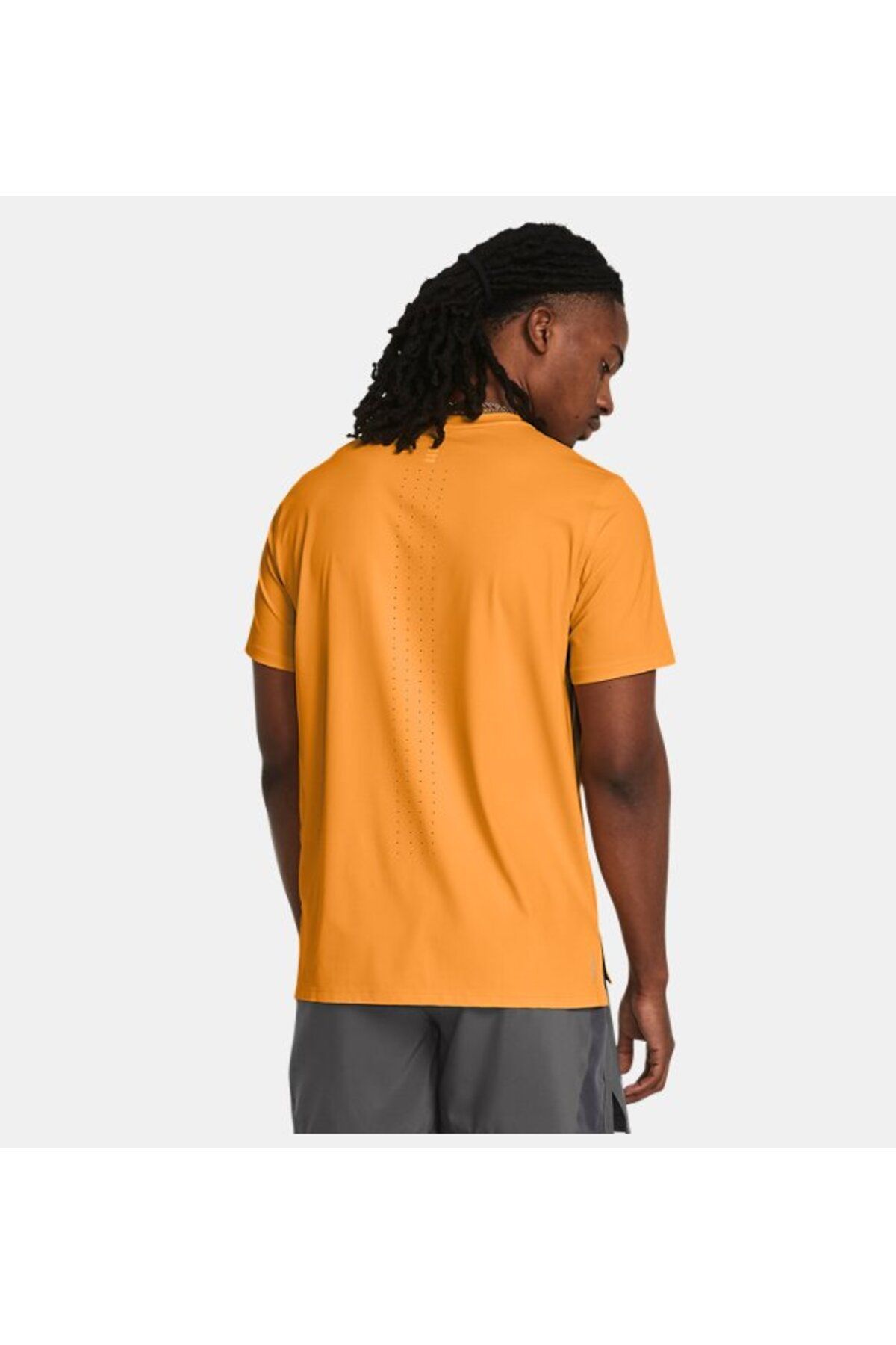 تی شرت ورزشی نارنجی مردانه راه اندازی UA آستین کوتاه نخبگان 1382648 803 Under Armour