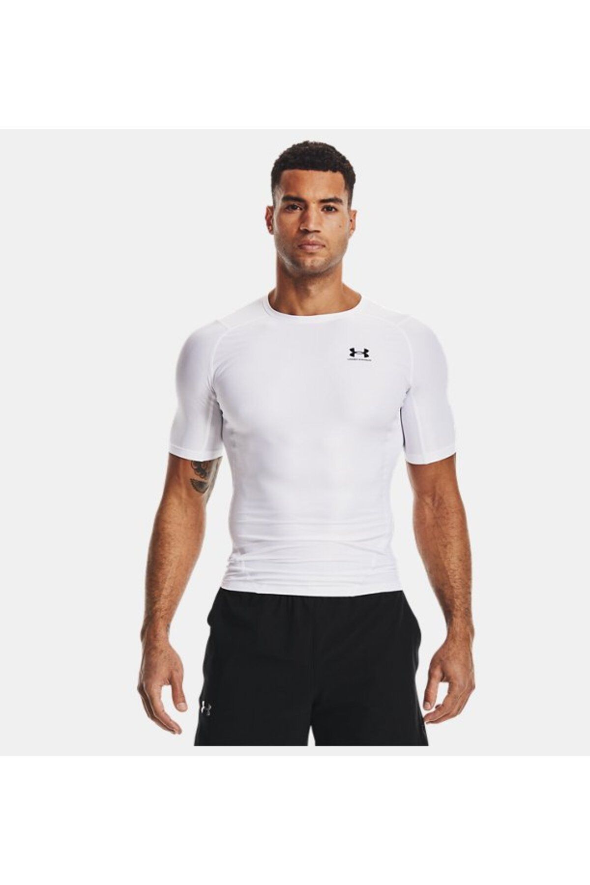 تی شرت ورزشی سفید مردانه آستین کوتاه ISO CHILL در UA 1365229 100 Under Armour
