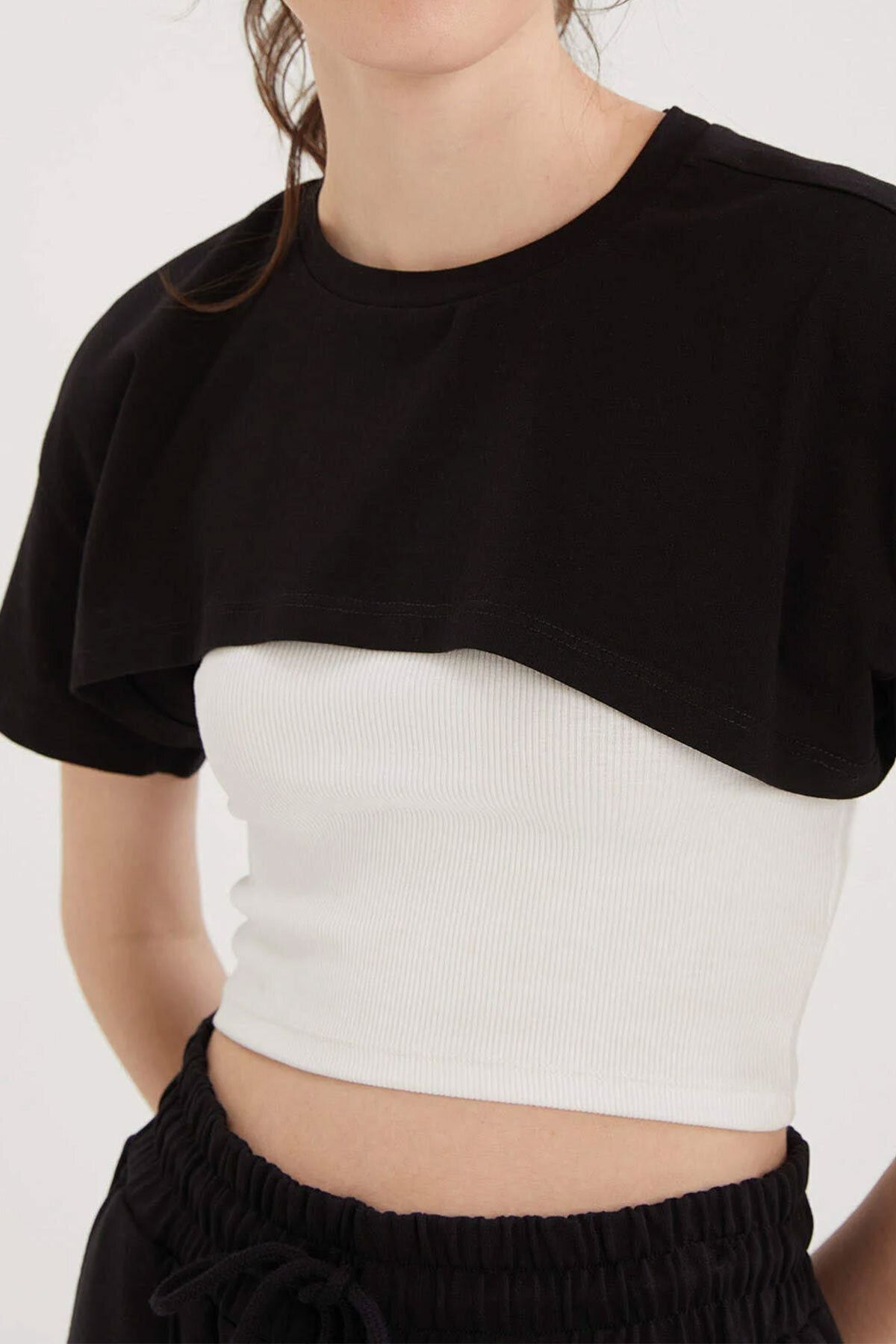 Comfort Label Bağcıklı Oversize Uzun Unisex Bermuda Şort