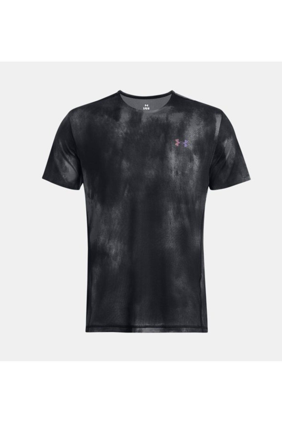 تی شرت ورزشی مشکی مردانه آستین کوتاه و ناپدید شده می شود 1383669 001 Under Armour