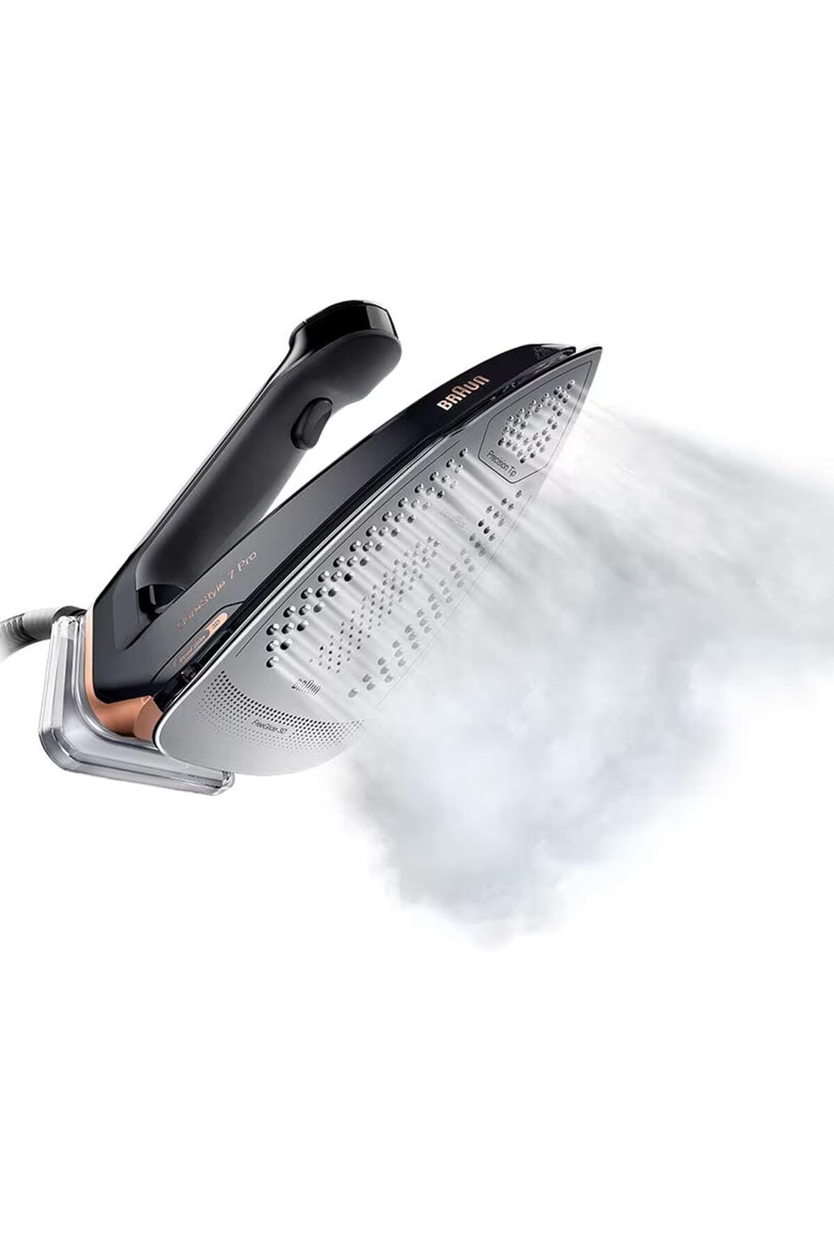 Braun-CareStyle 7 Pro Steam Generator Iron Vertical steaming, iCare, Eloxal Plus, Turbo mode -IS7286 3