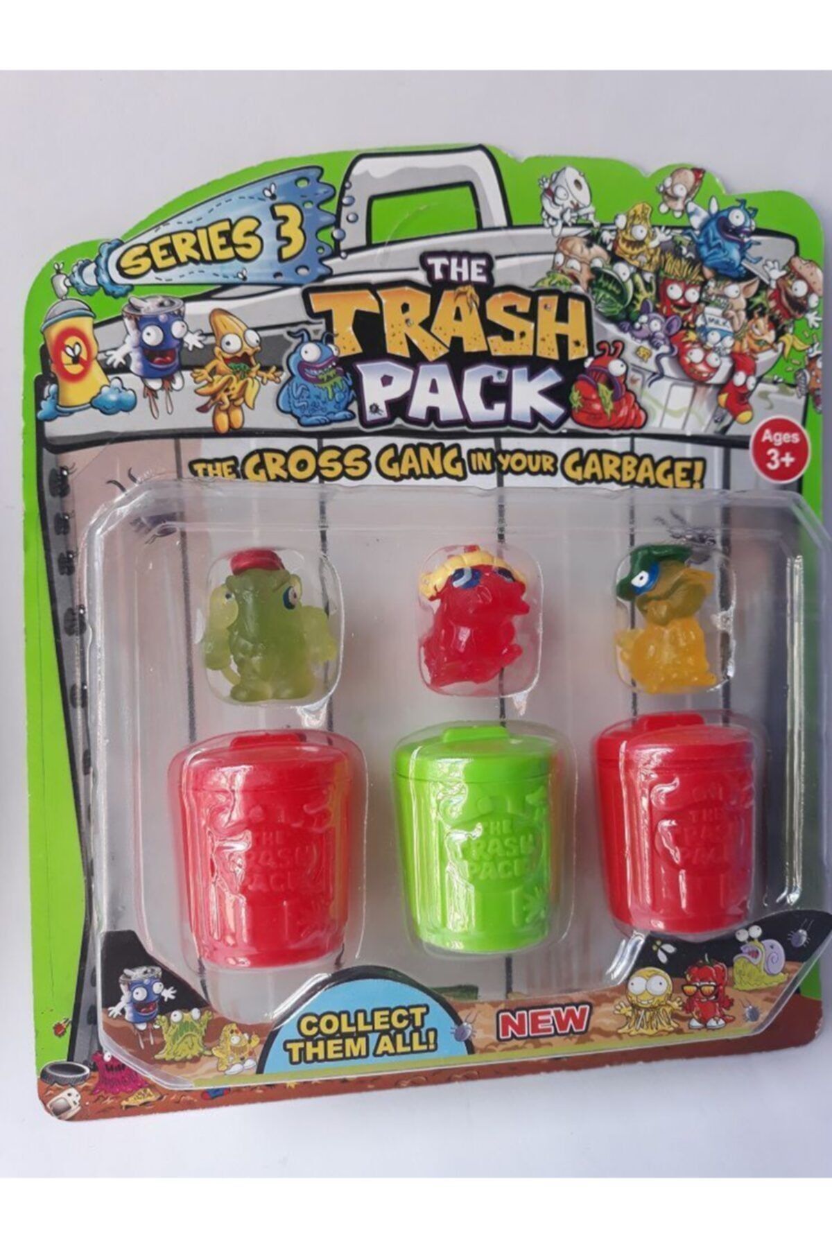 Storage Unit Grossery Gang Trash Can Rare The Grossery Gang