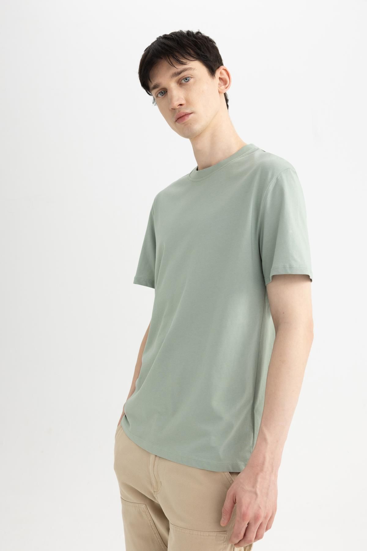 تی شرت مردانه دفاکتو | V7699AZ24SP Defacto - Image 4