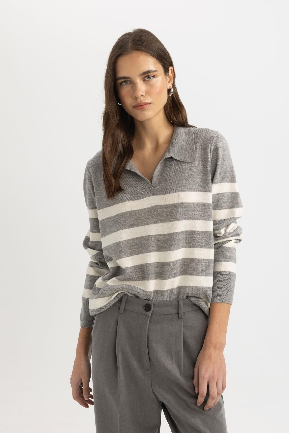 بافت زنانه دفاکتو | A1249AX24WN Defacto - Image 3