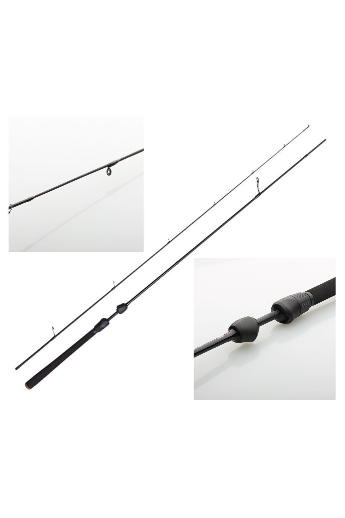 ست چوب ماهیگیری دستگاه ACU + سد قزل آلا AND 7'1 '' 2.14CM 2 12GR مجموعه LRF Okuma