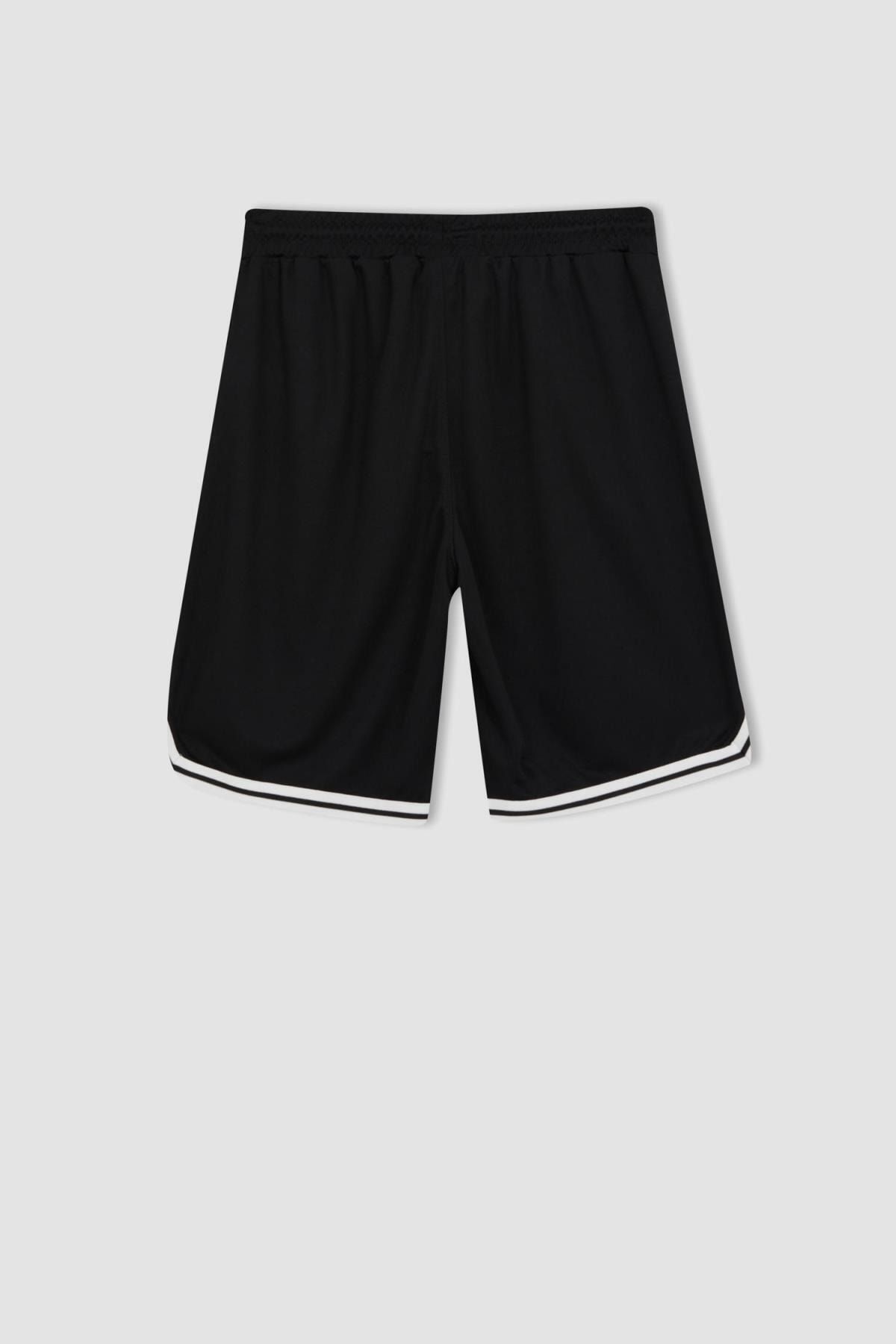 شورت و شلوارک مردانه مشکی دفکتو | A1694AX23SM اورجینال - تصویر 8