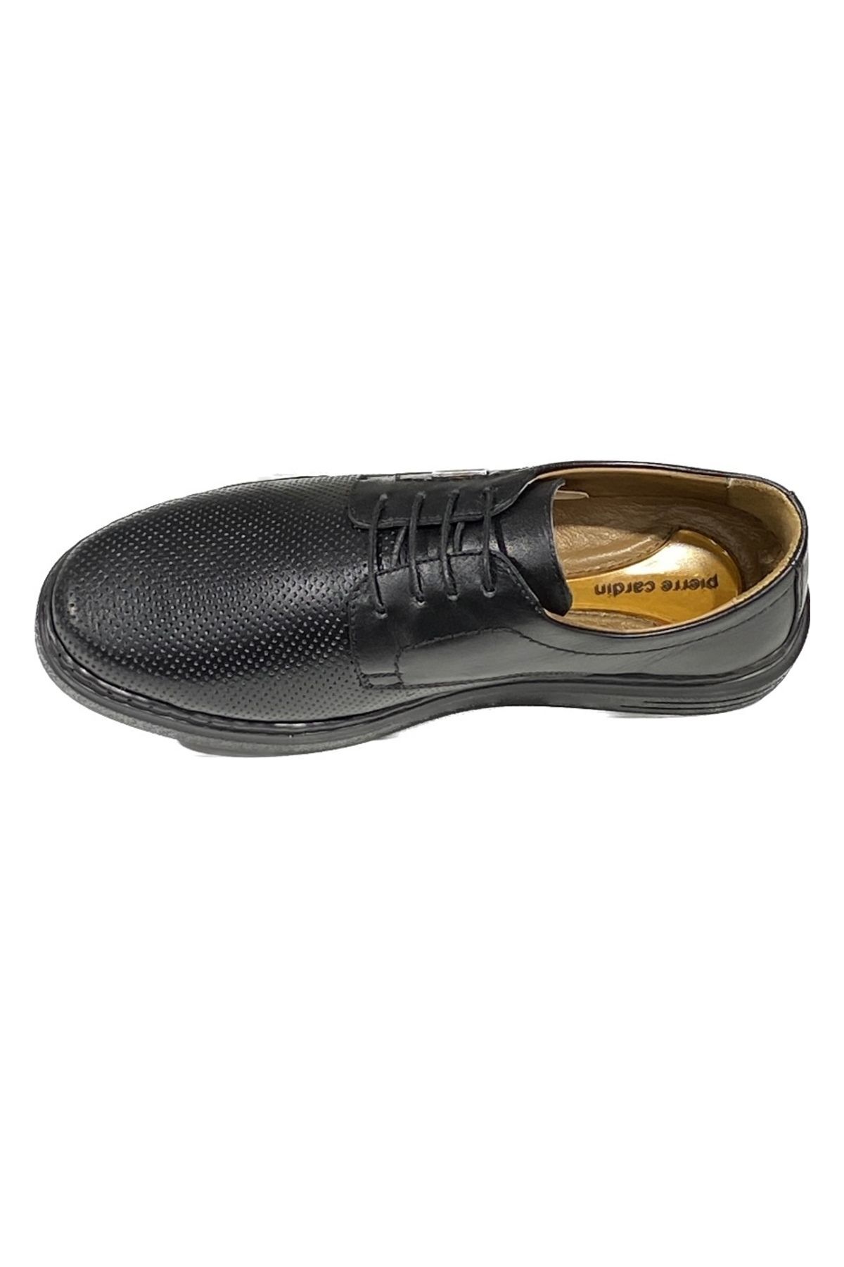 کفش کژوال پیر کاردین مردانه چرم اصل قهوه ای  راسته      کژوال/روزمره | Pierre Cardin 6719 - تصویر 4